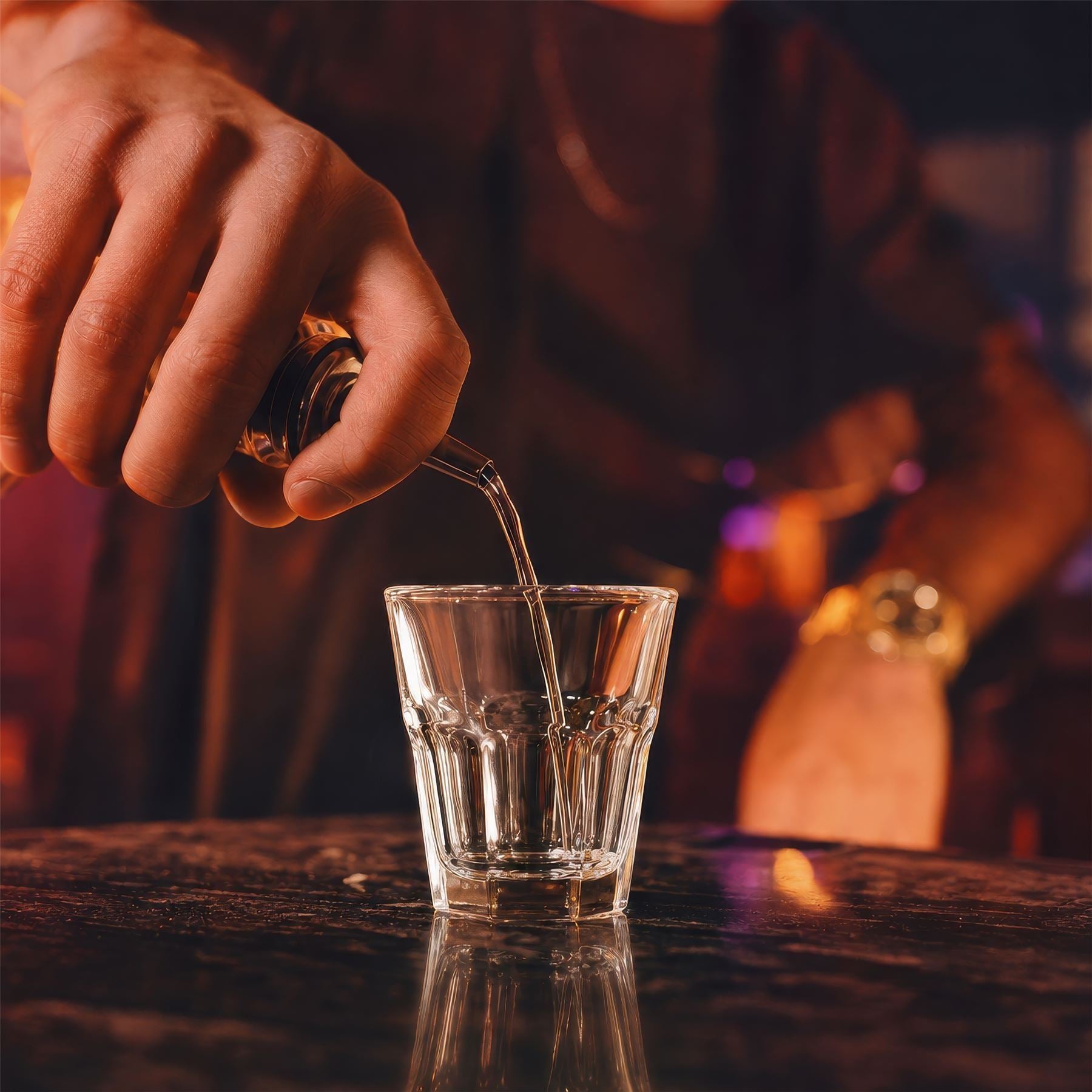 55ml Panelled Shot Glasses - Pack of Six