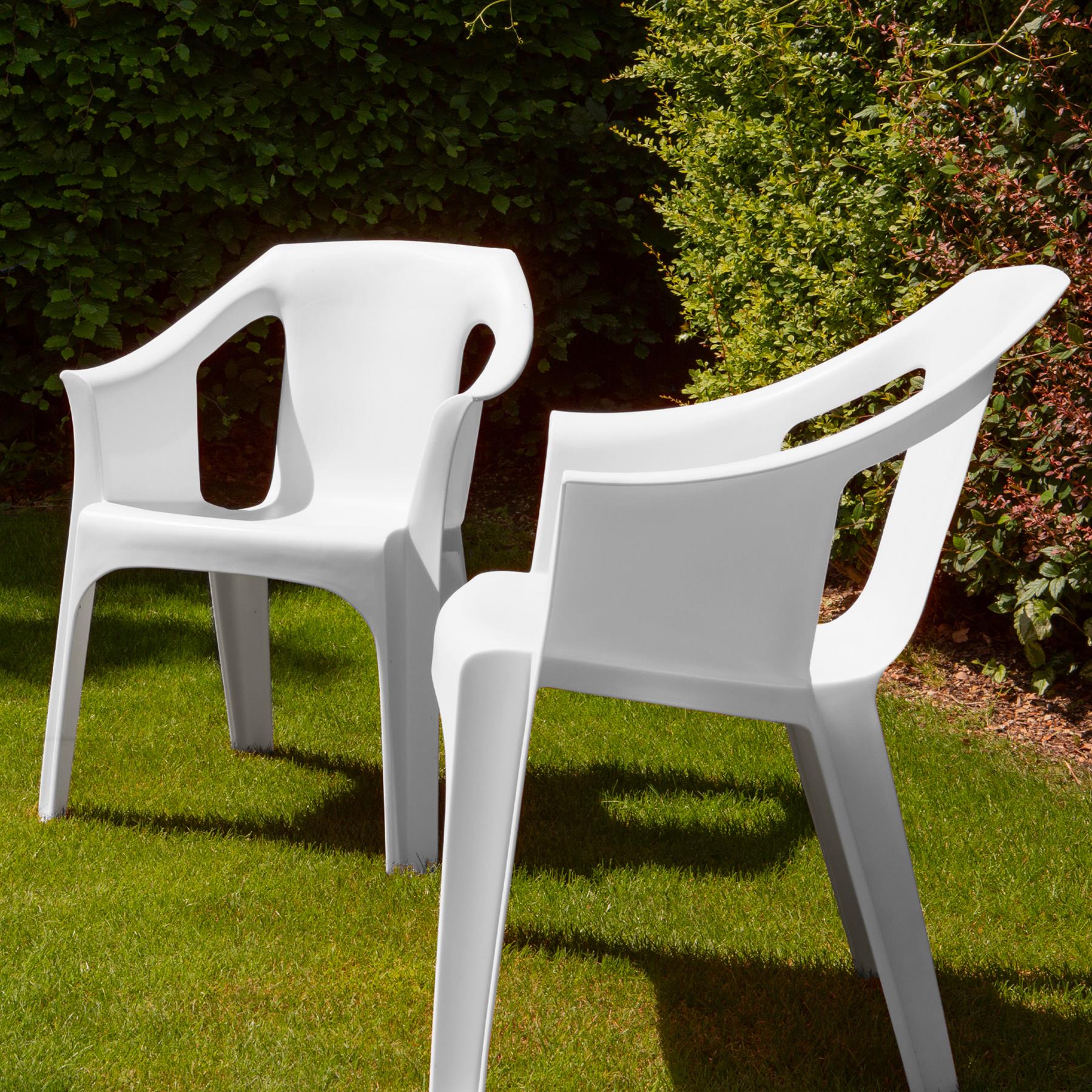 Cool Garden Dining Chair - White