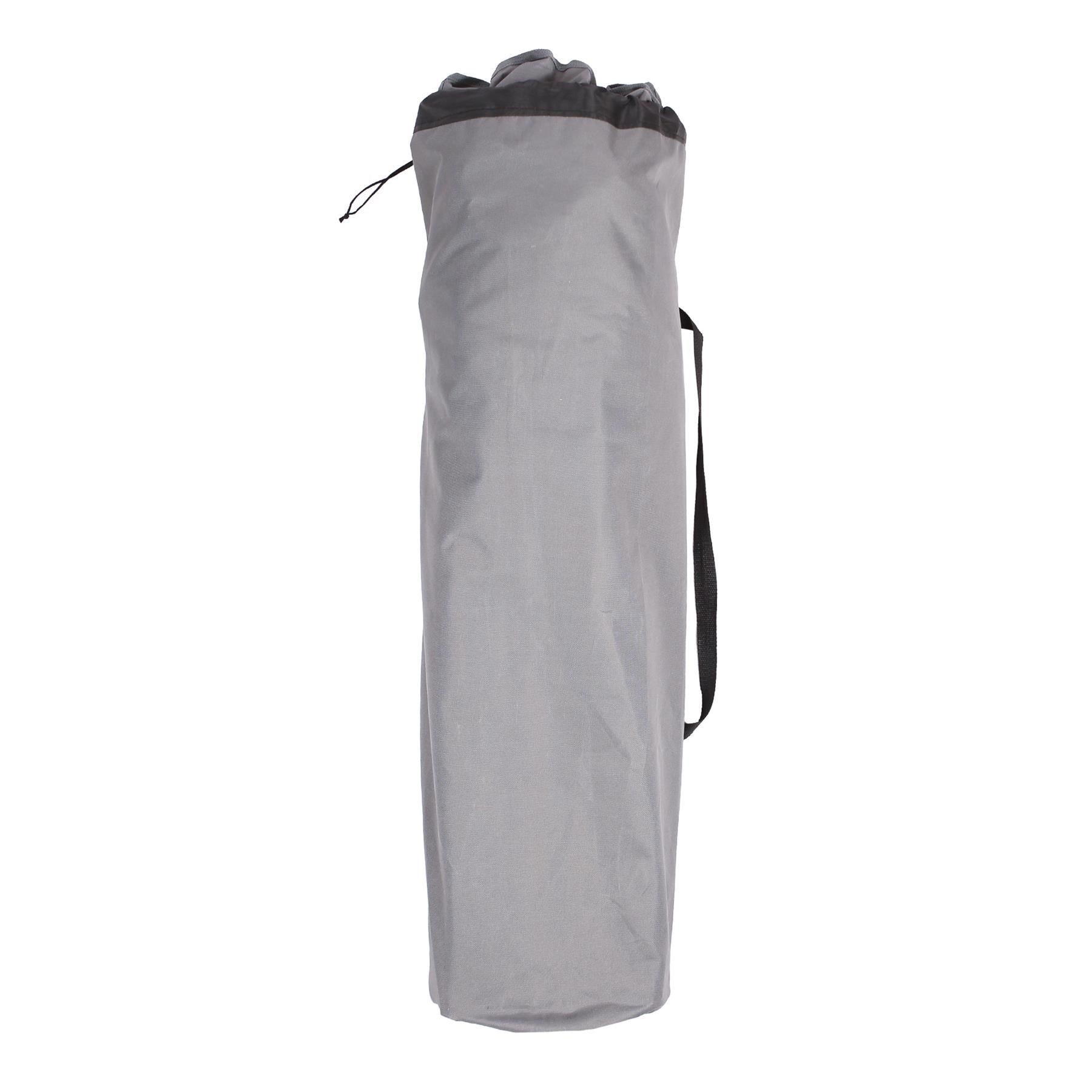 Padded Folding Double Camping Chair - Grey