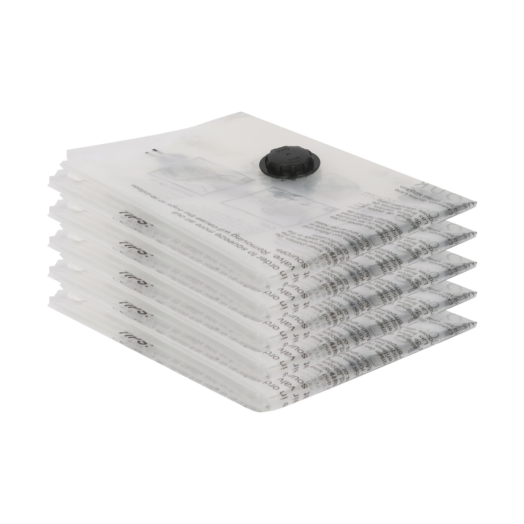 Vacuum Storage Bags - Medium (50 x 70cm) - White - Pack of 5