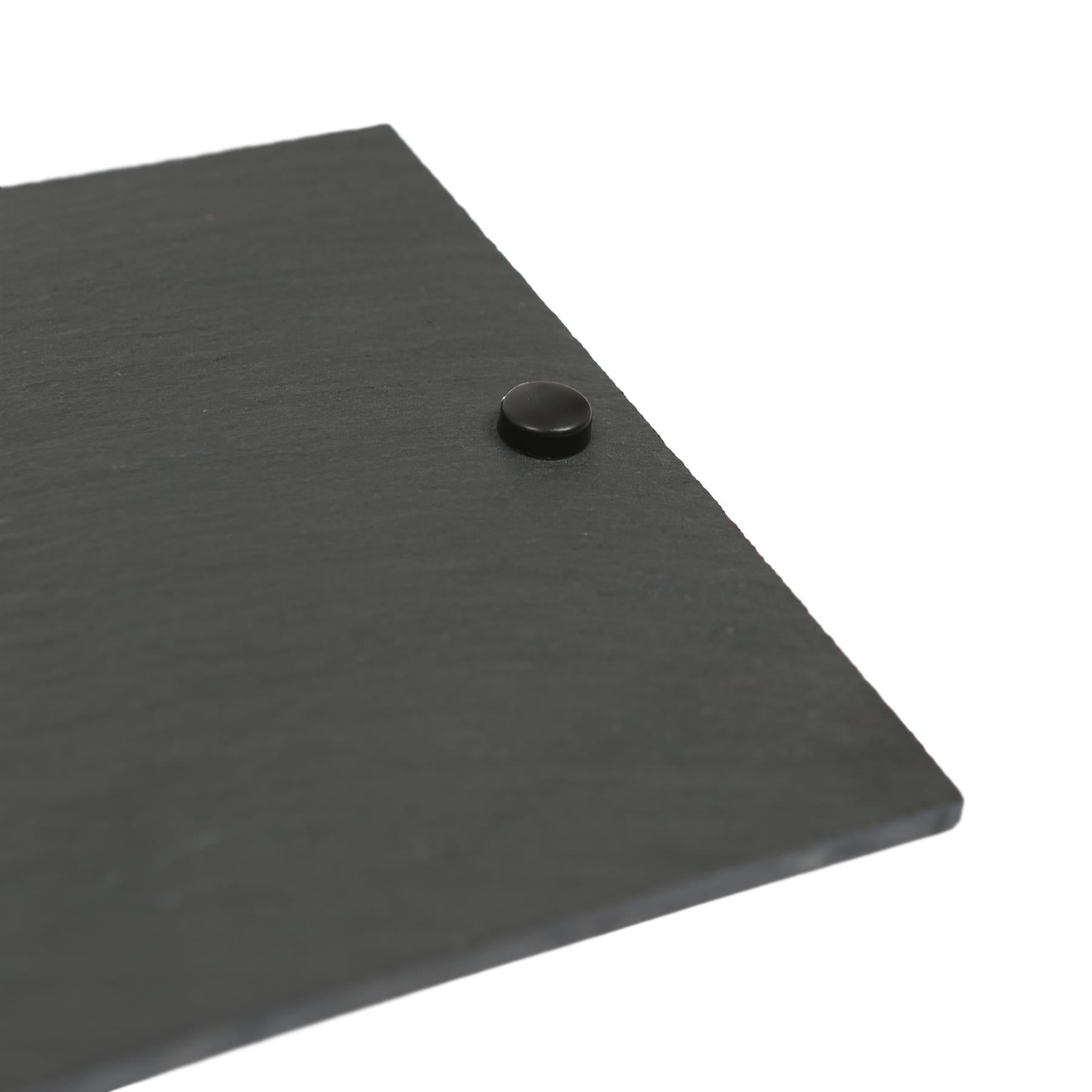 Linea Rectangle Blank Slate House Sign - 20cm x 15cm