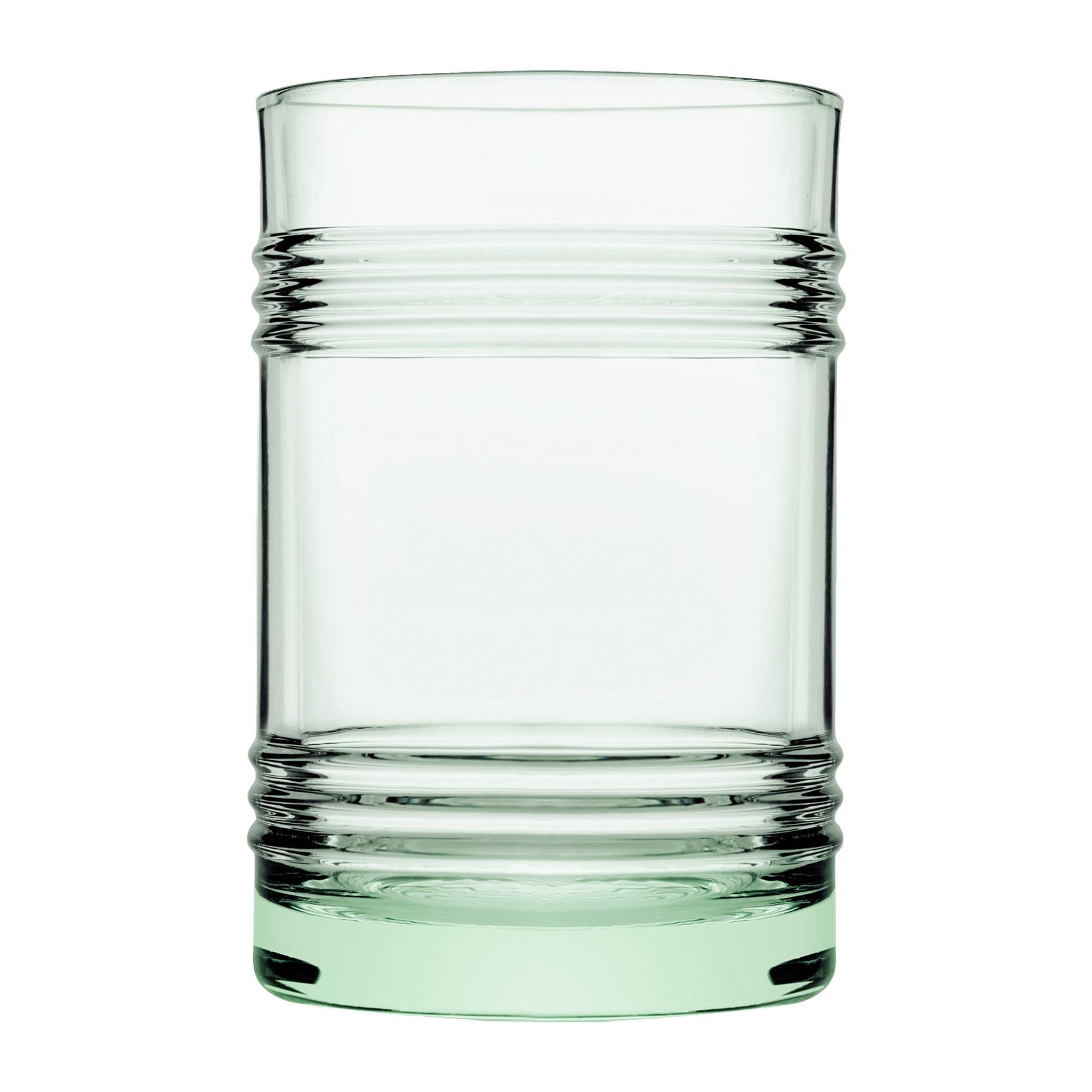 490ml Aware Tincan Recycled Highball Glasses - Green - Pack of Four