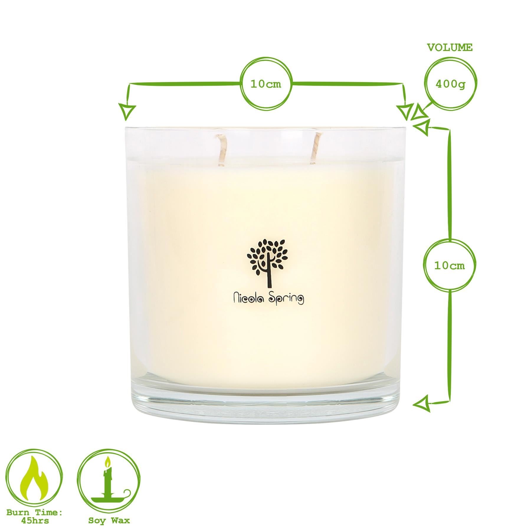 Soy Wax Scented Candle - 400g - Mulled Wine