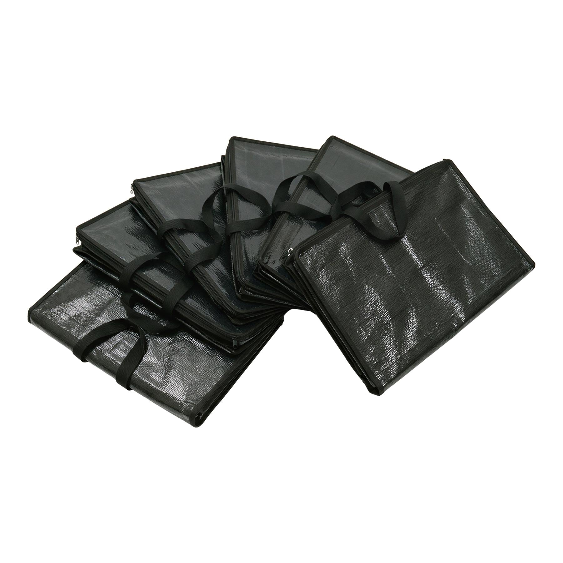 Large Heavy Duty Moving Bags - 90L - Anthracite - Pack of Six