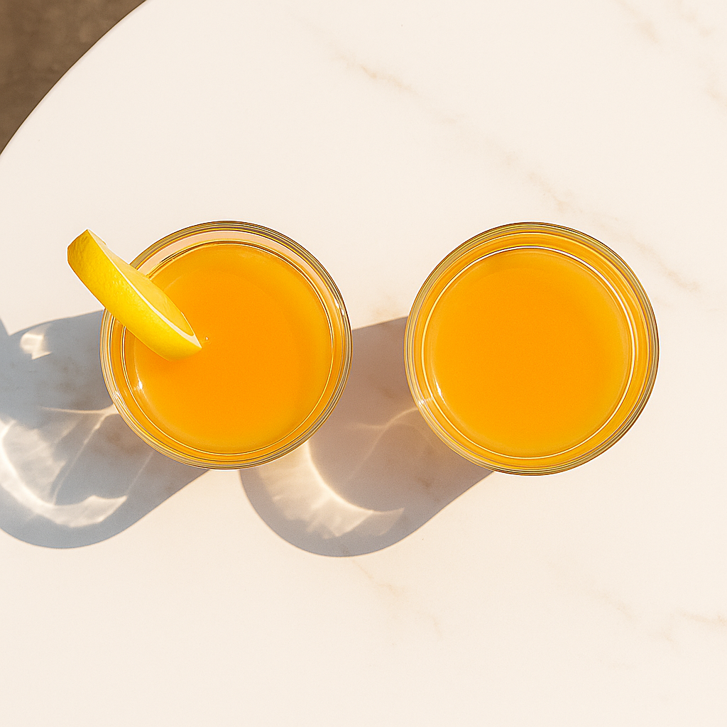 125ml Fluted Juice Glasses - Pack of 6