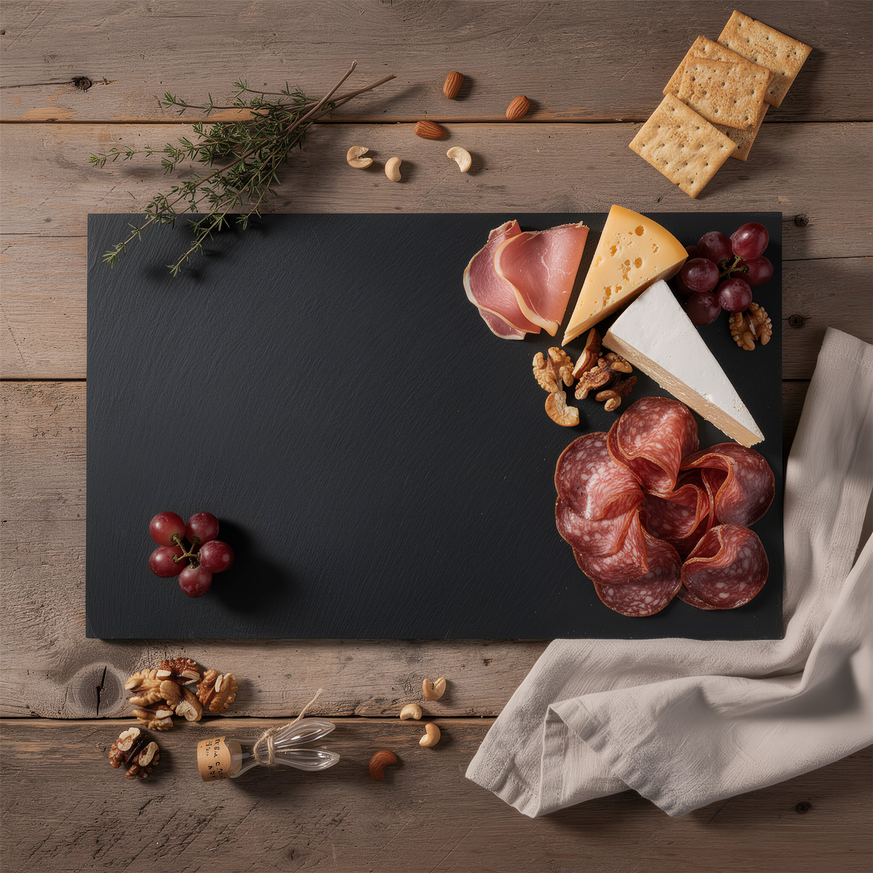 Linea Slate Serving Board - 30 x 20cm
