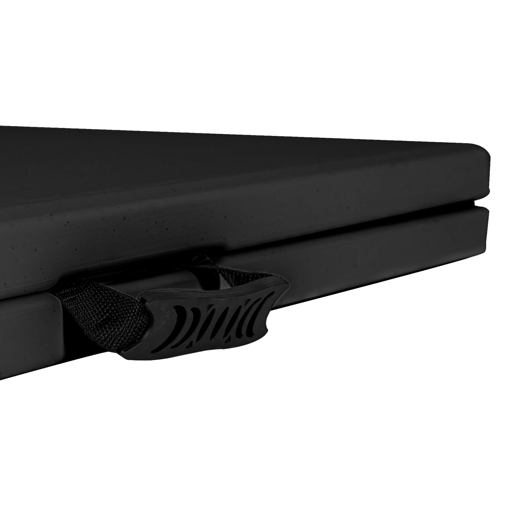 6ft Black Folding Trestle Table – Durable 180cm Plastic Table for Events & Catering