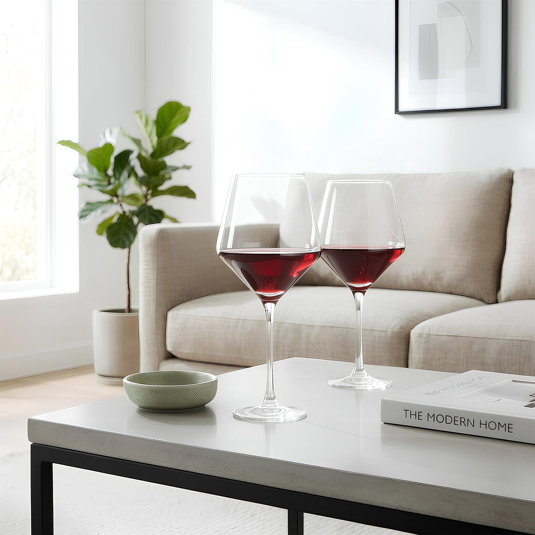 680ml Soho Crystal Red Wine Glasses - Pack of 6