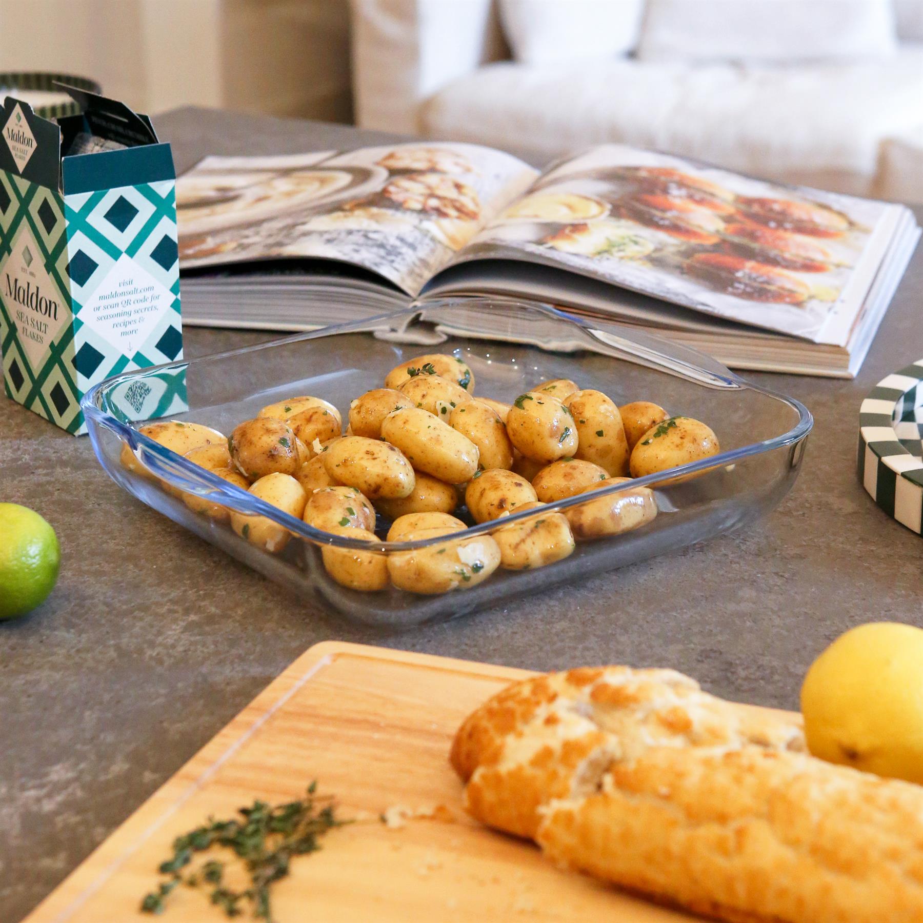 Square Glass Oven Dish - 30cm x 27.5cm