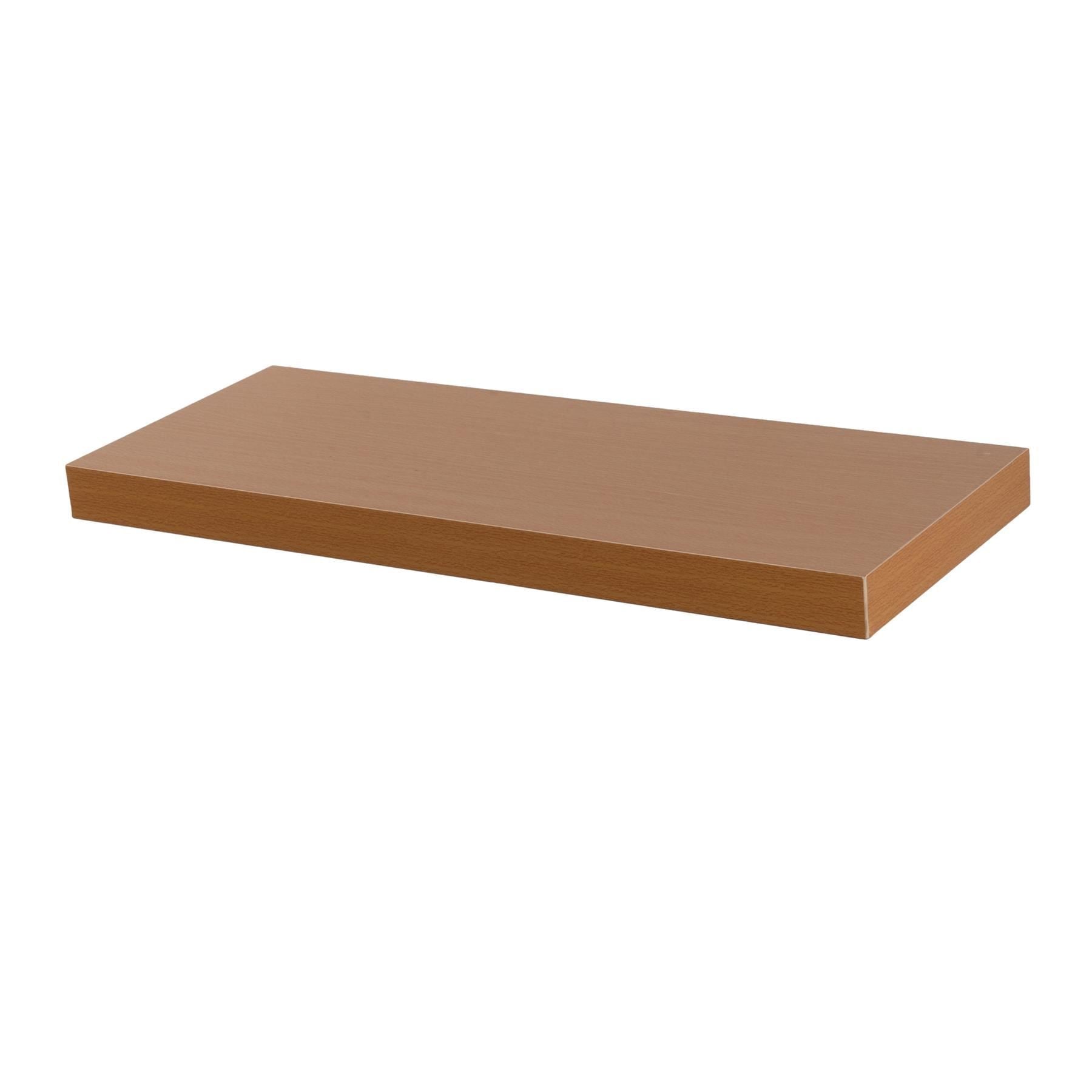 60cm Brown Modern Floating Shelf