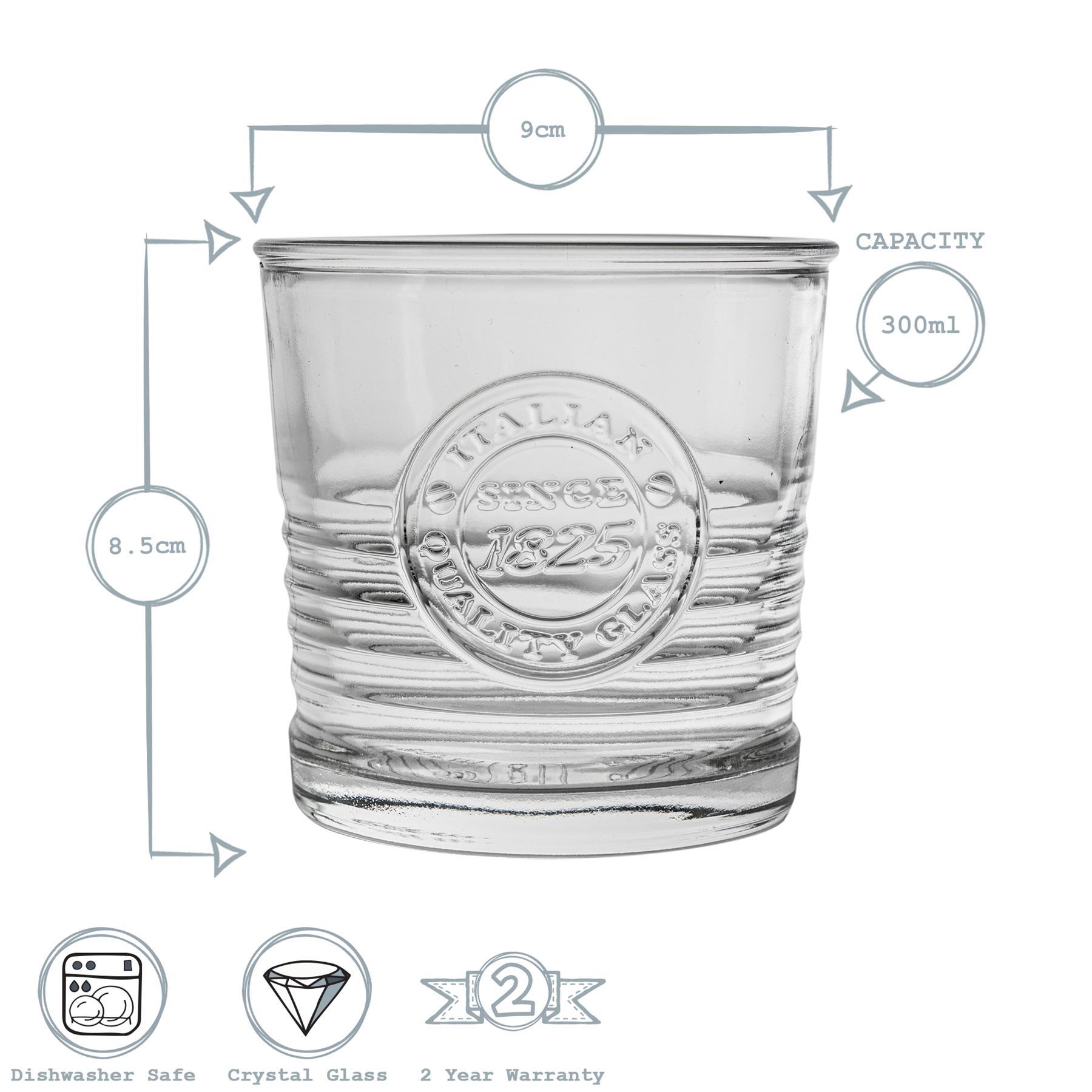 300ml Officina 1825 Double Whisky Glasses - Pack of Six