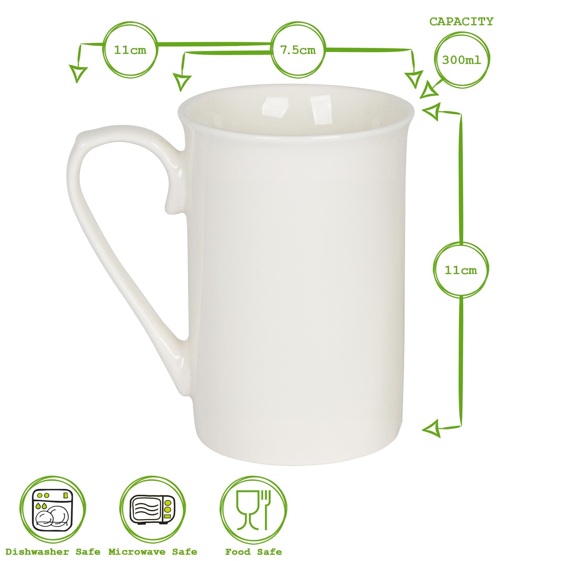 30th Anniversary New Bone China Mug Set - 300ml