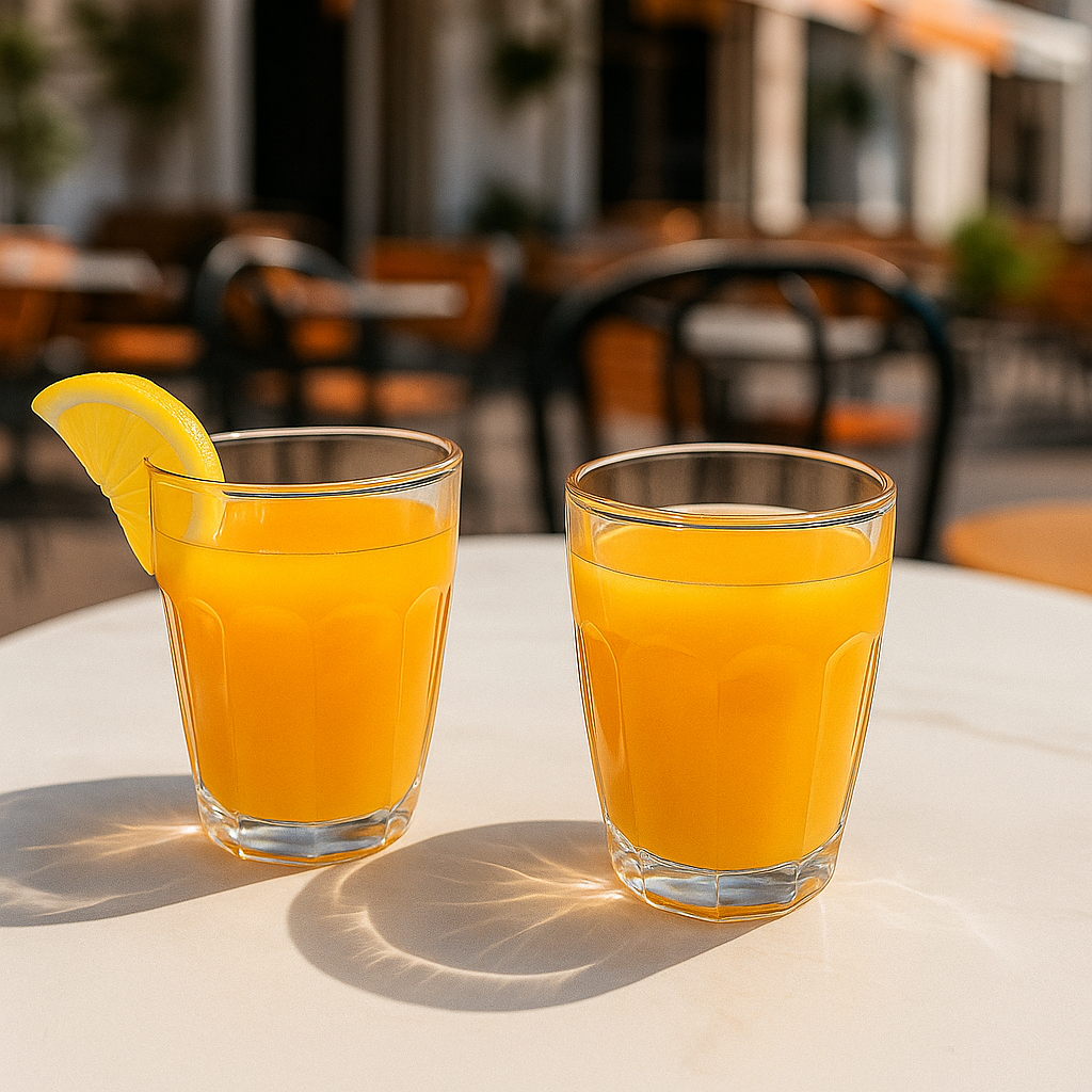 125ml Fluted Juice Glasses - Pack of 6