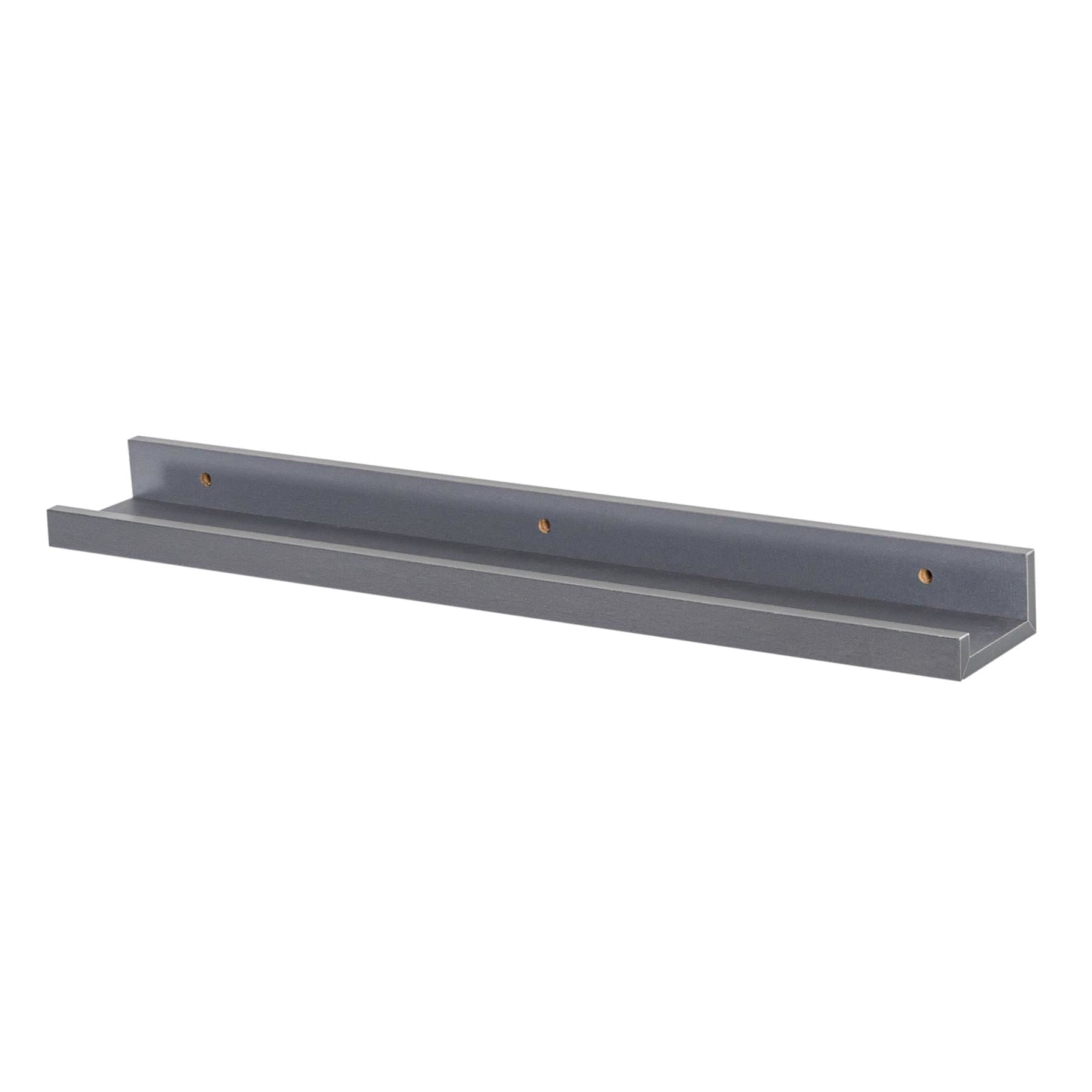 57cm Grey Floating Picture Ledge Shelf