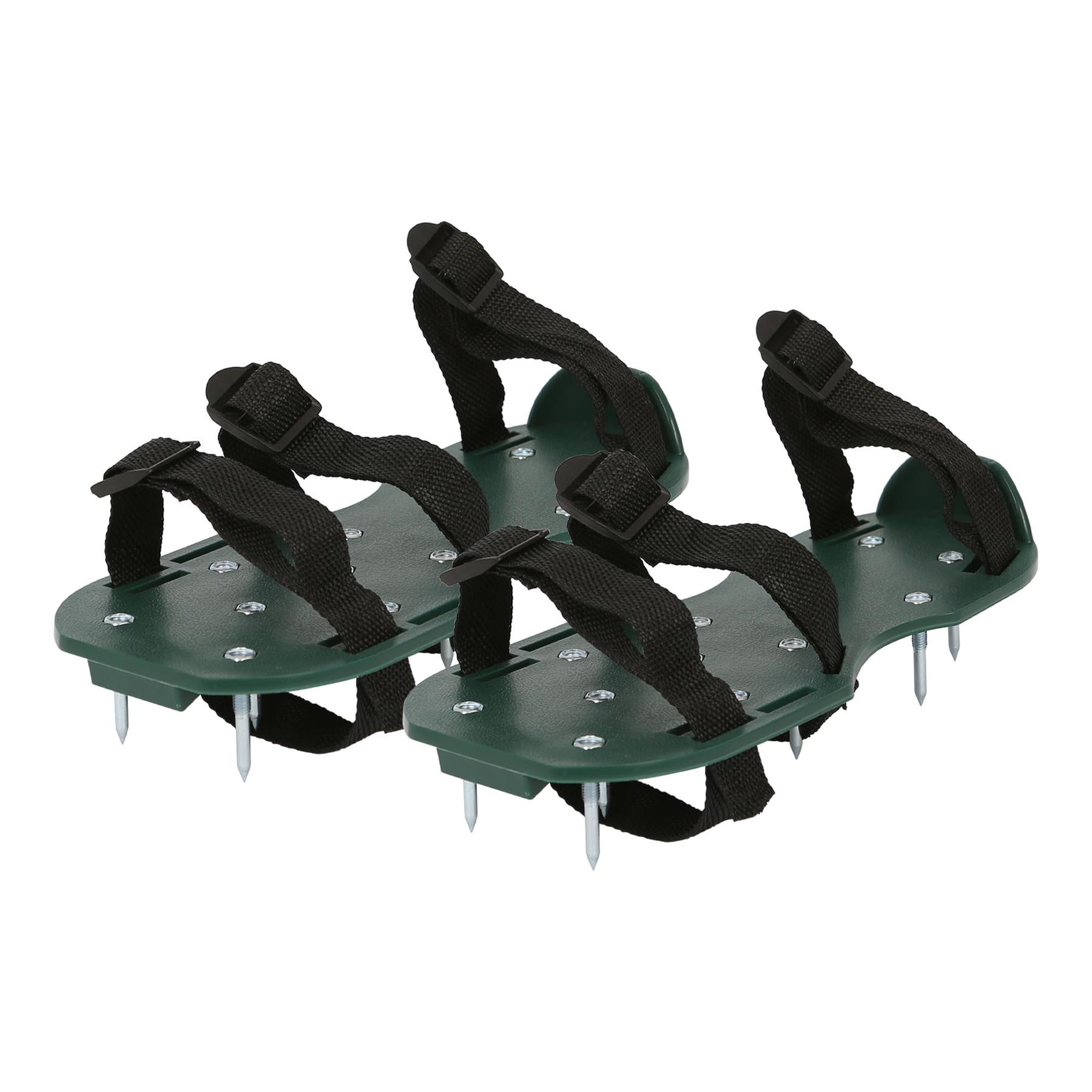 Lawn Aerator Shoes with Hook & Loop Straps