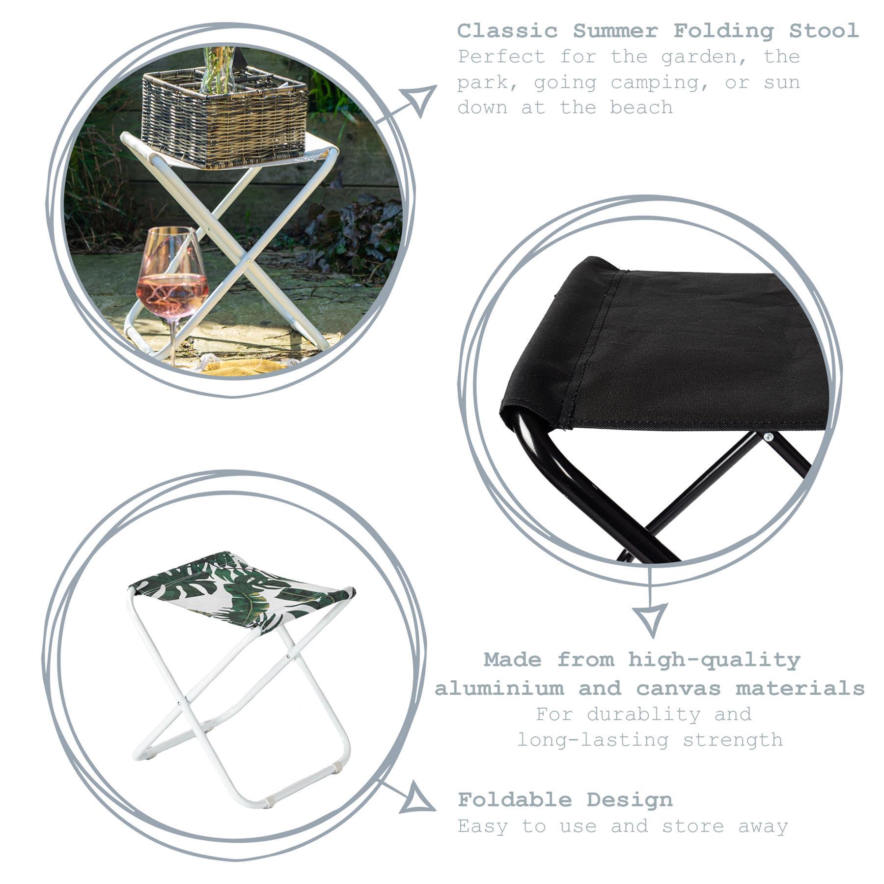 Banana Leaf Classic Folding Stool