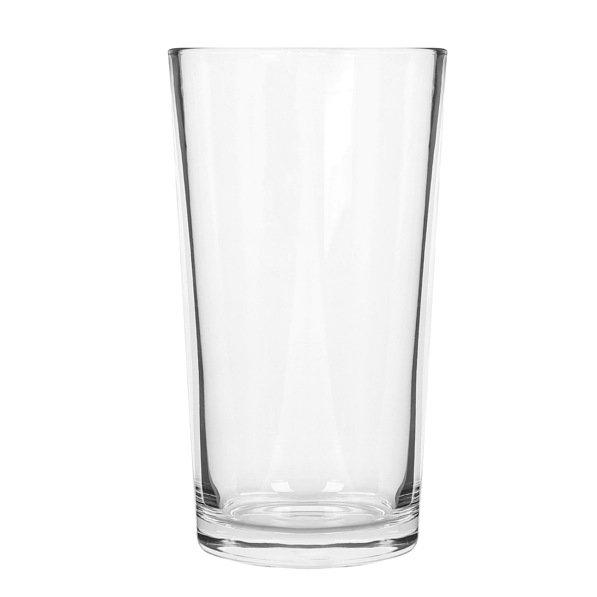 568ml (20oz) Conical Pint Beer Glasses - Pack of Six