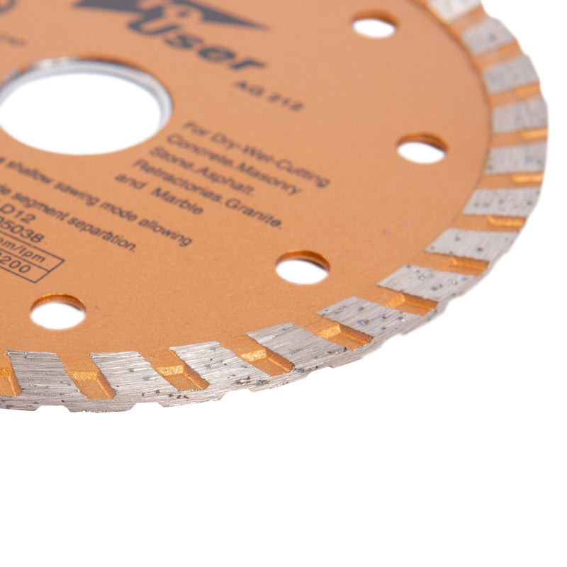 2pc 115mm (4.5") Diamond Cutting Disc Set - By Blackspur