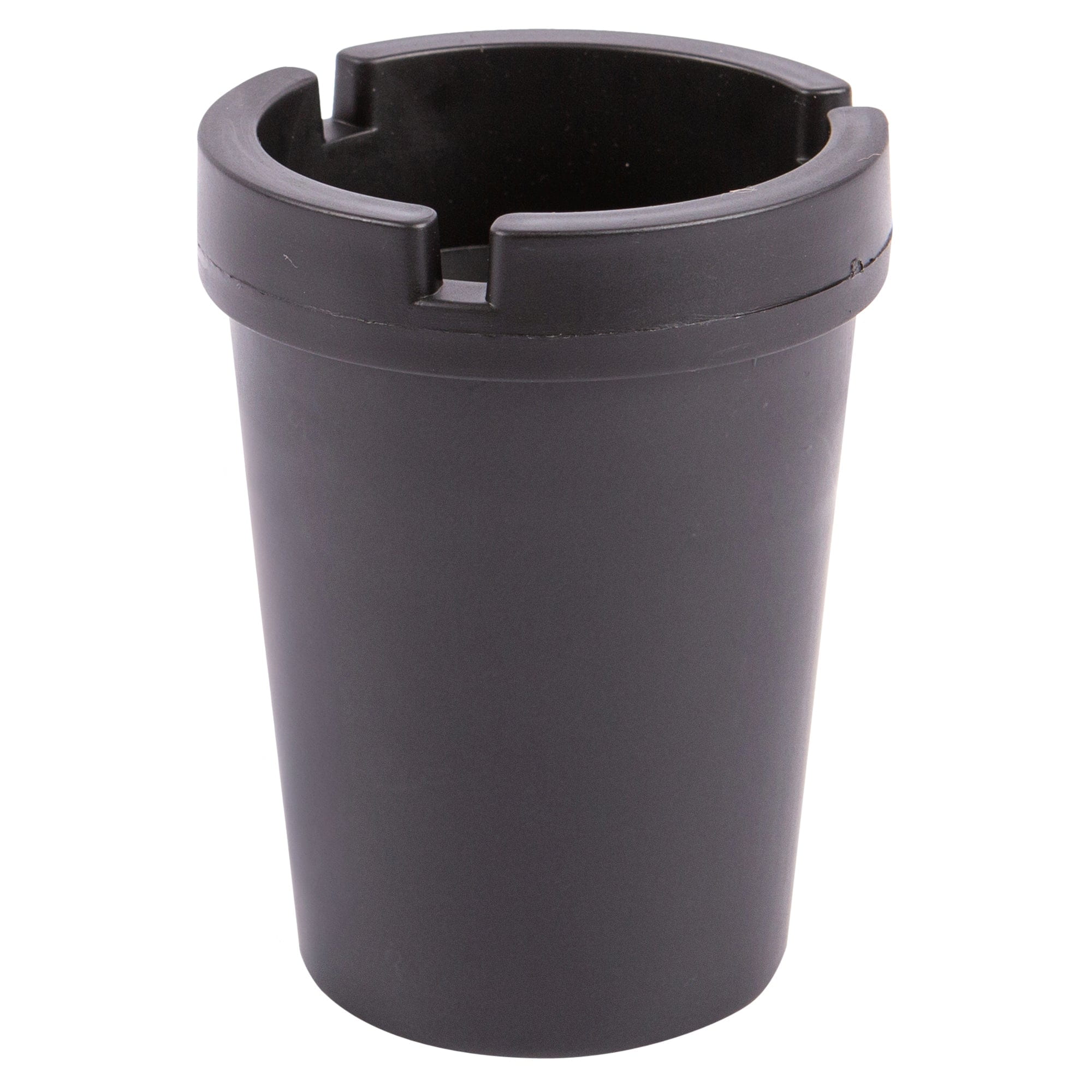 Black 7.5cm Polypropylene Cupholder Ashtray - By Ashley