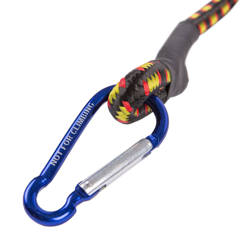 Black 60cm Bungee Cord with Spring Snap - By Blackspur