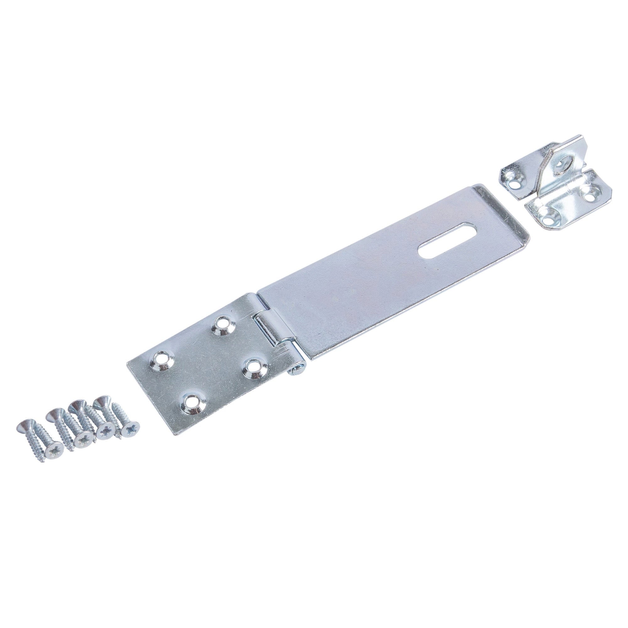 100mm Heavy-Duty Steel Safety Hasp & Staple