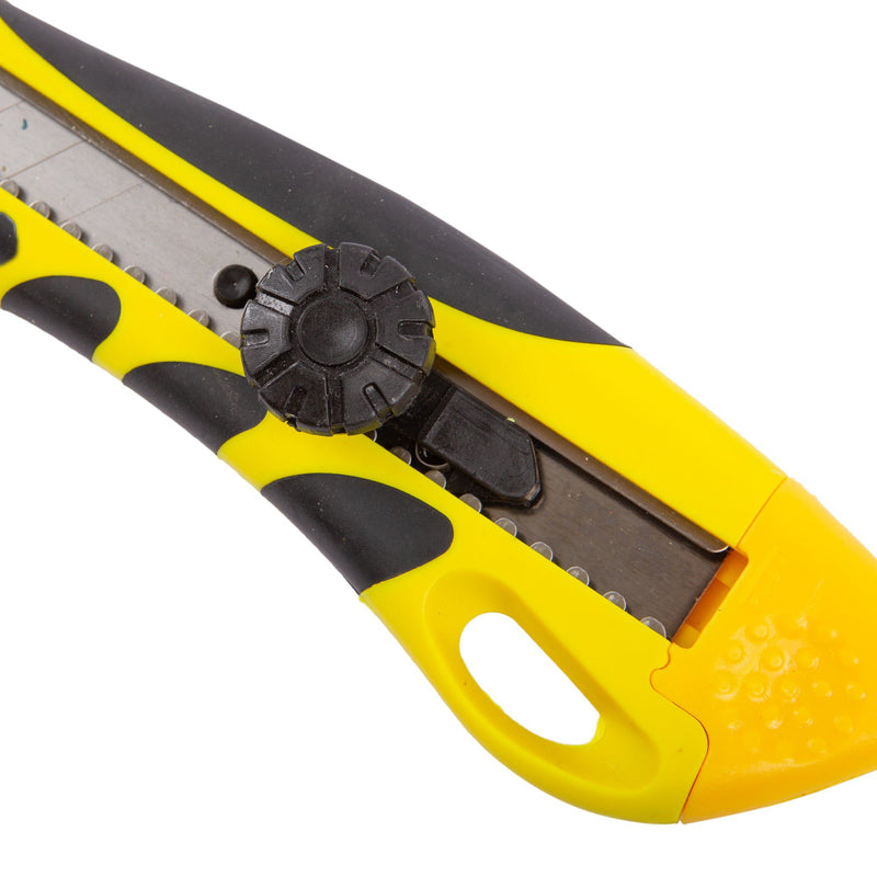 Yellow Retractable Snap-Off Utility Knife Set - By Blackspur