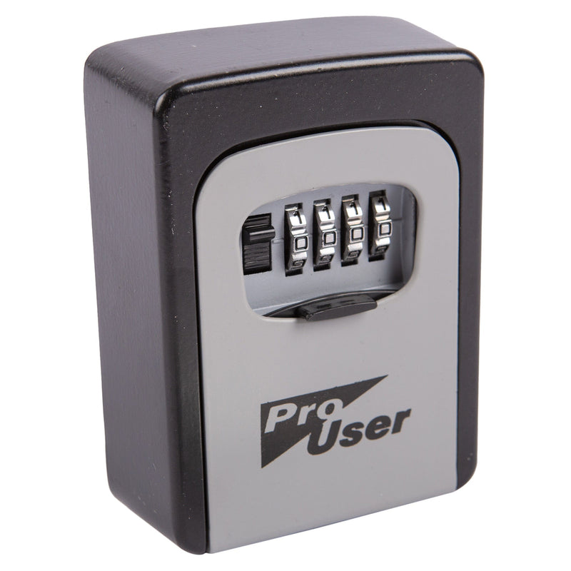 Silver Wall-Mounted Combination Key Safe - By Pro User