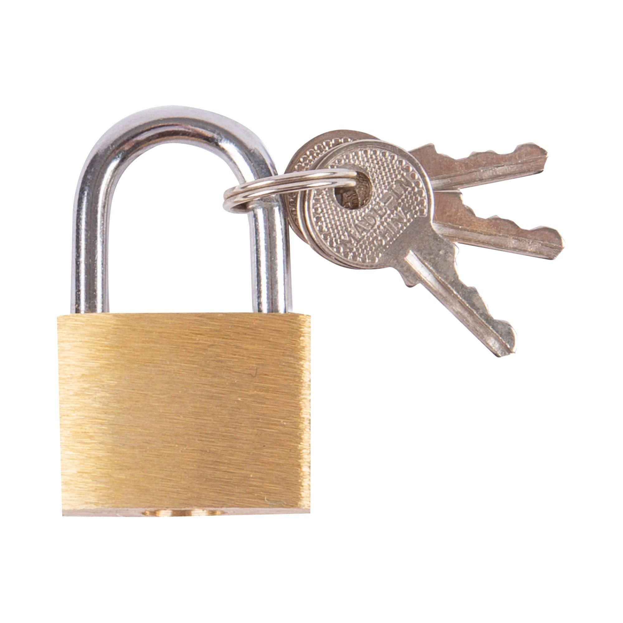 2cm Brass Padlock - By Blackspur