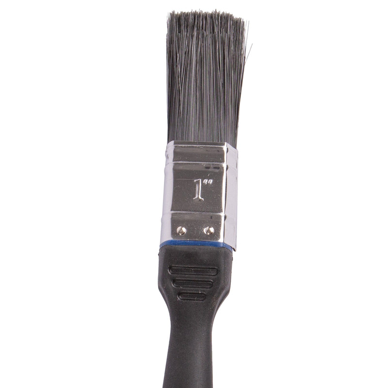 Black 2.5cm Plastic No Bristle Loss DIY Paint Brush - By Pro User