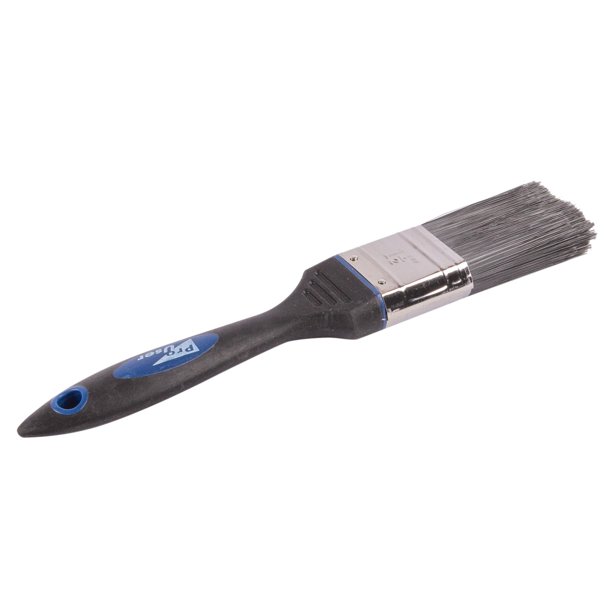 Black 4cm Plastic No Bristle Loss DIY Paint Brush - By Pro User