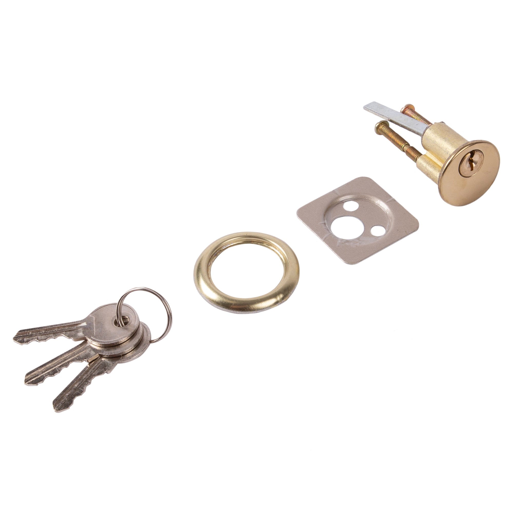 Brass Replacement Rim Cylinder - By Blackspur