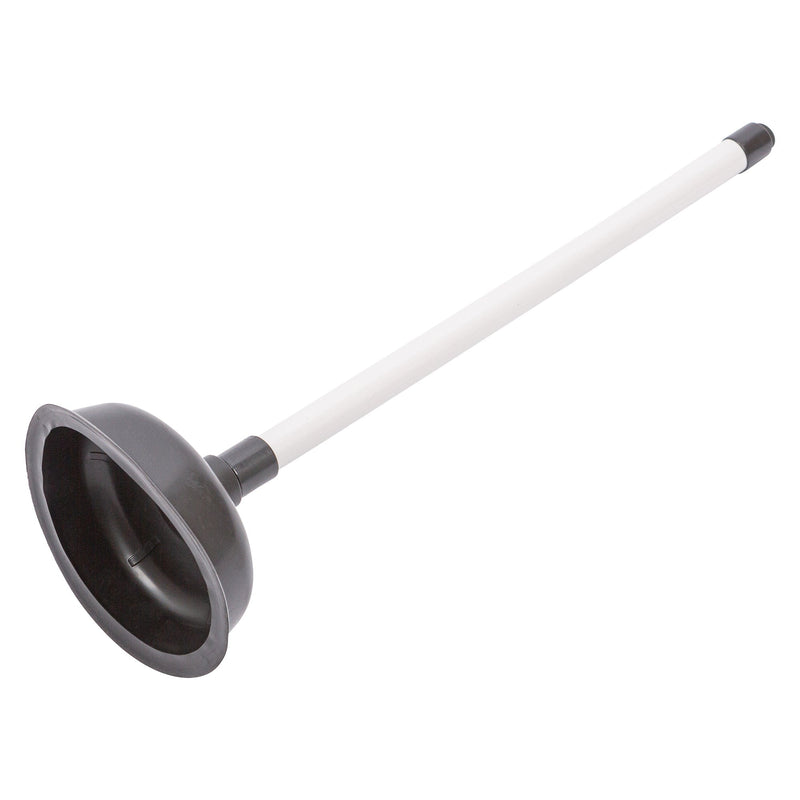 Black 14cm Plunger with Plastic Handle - By Ashley