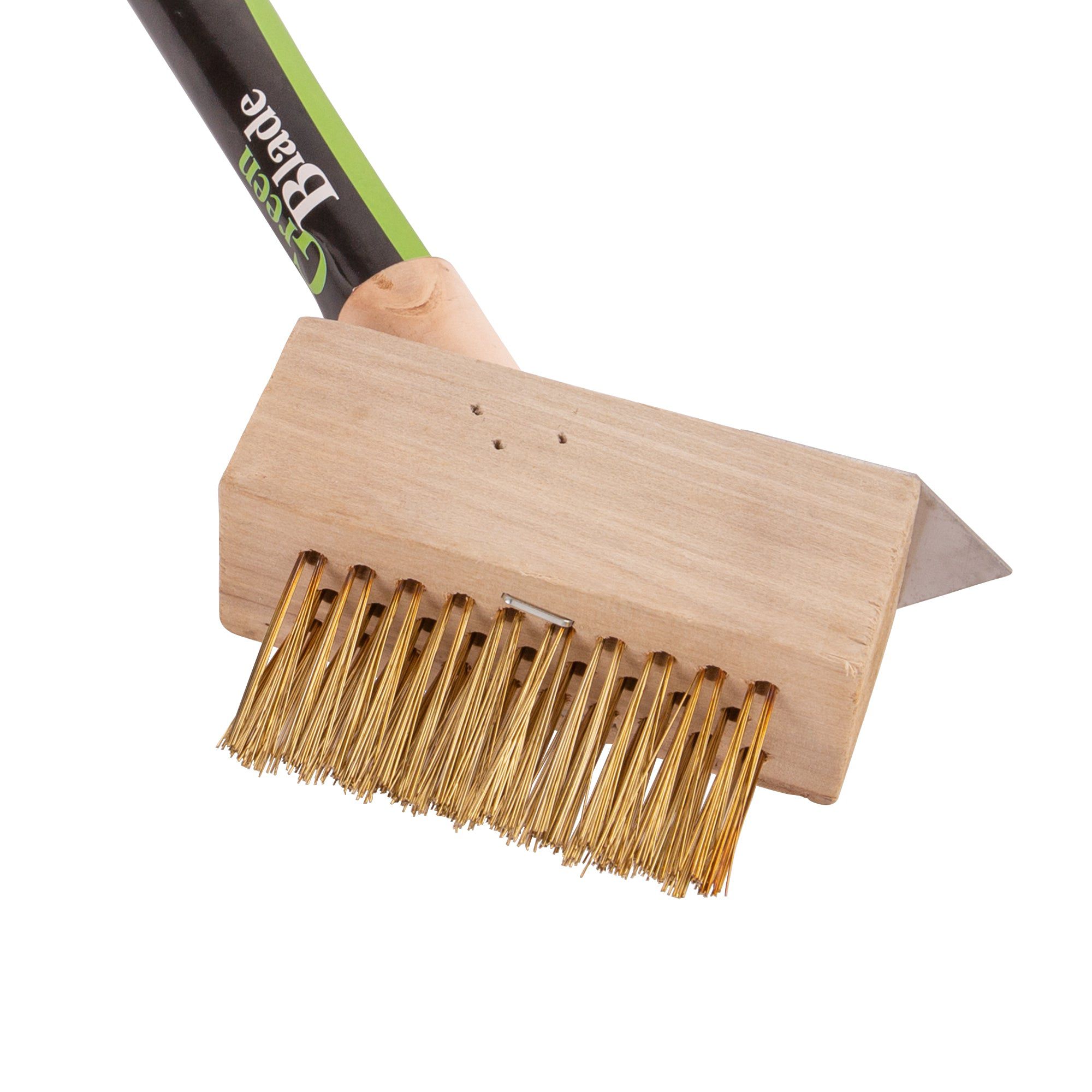 Wooden Handle Weed Brush
