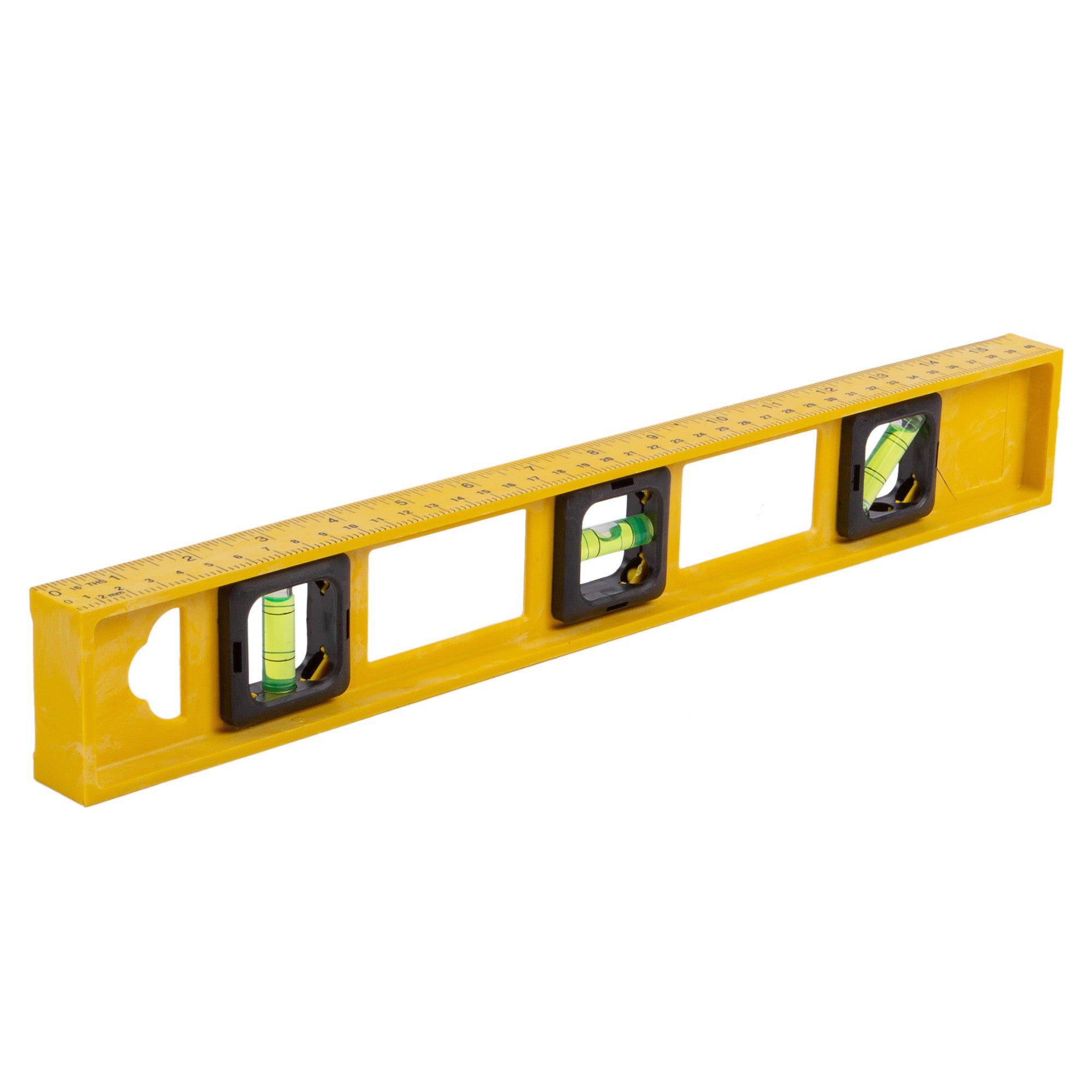 Yellow 40cm Spirit Level - By Blackspur