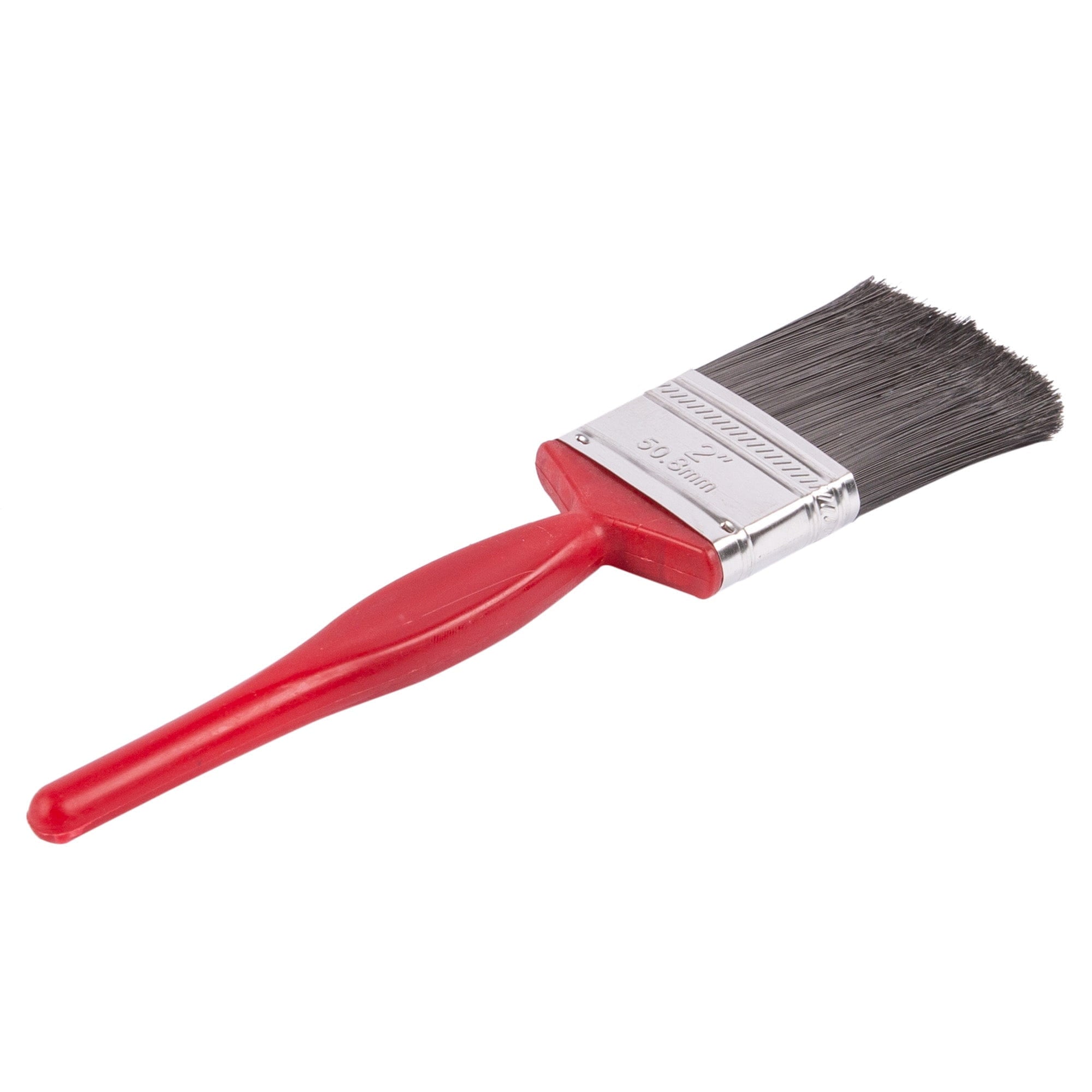 Red 5cm Plastic DIY Paint Brush - By Blackspur