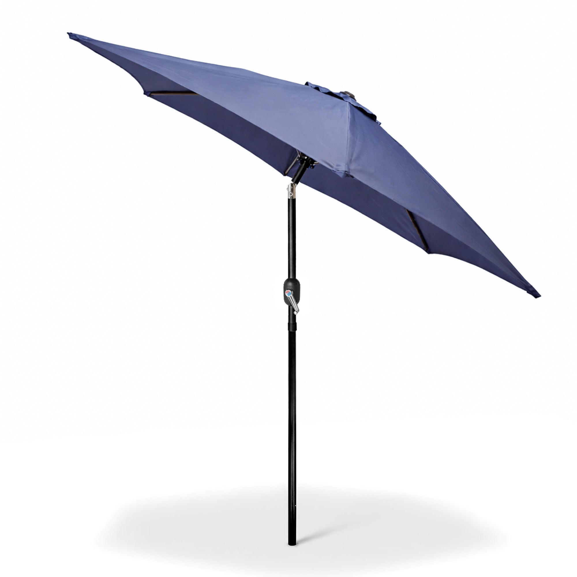 2.3M Tilting Garden Parasol - Navy