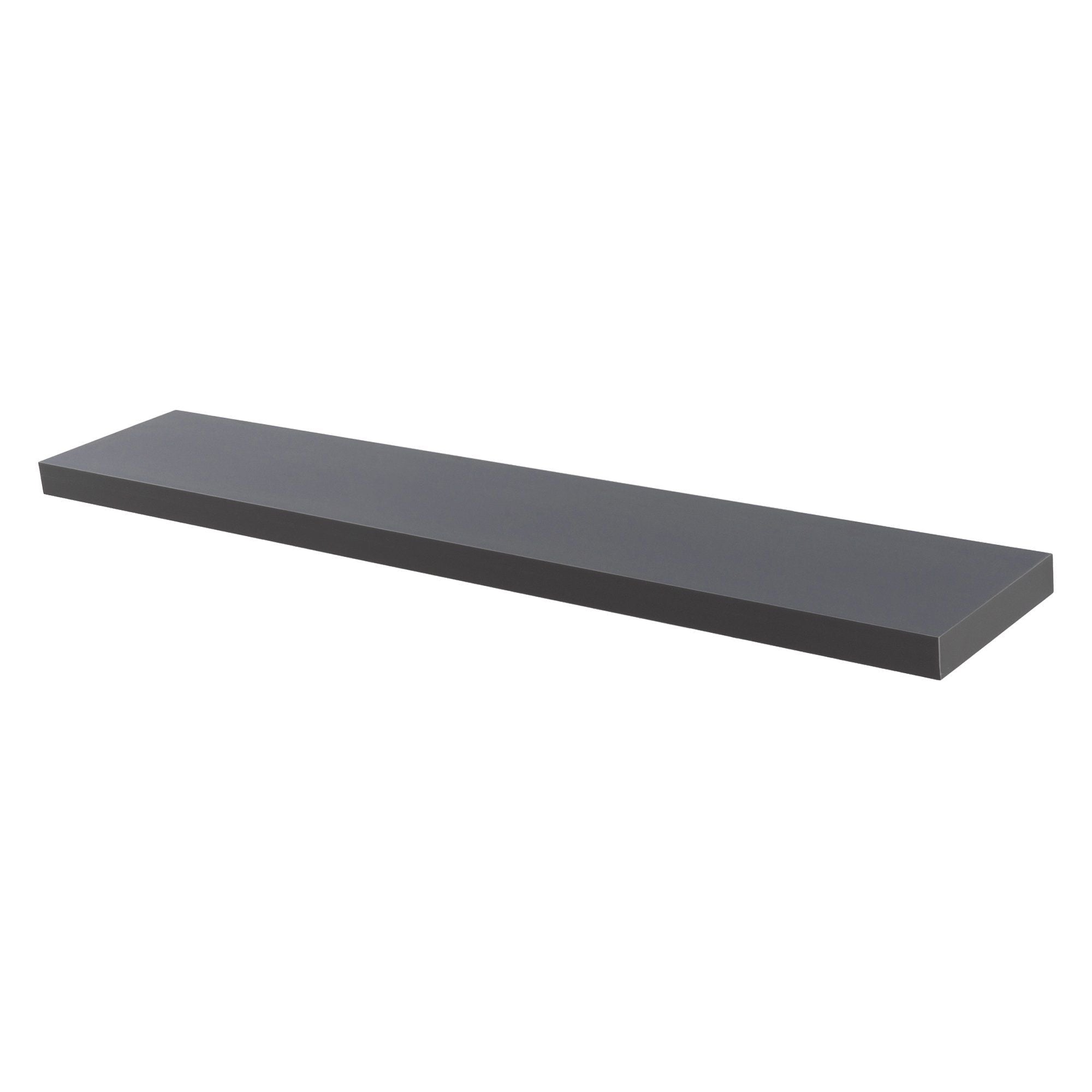 100cm Grey Modern Floating Shelf