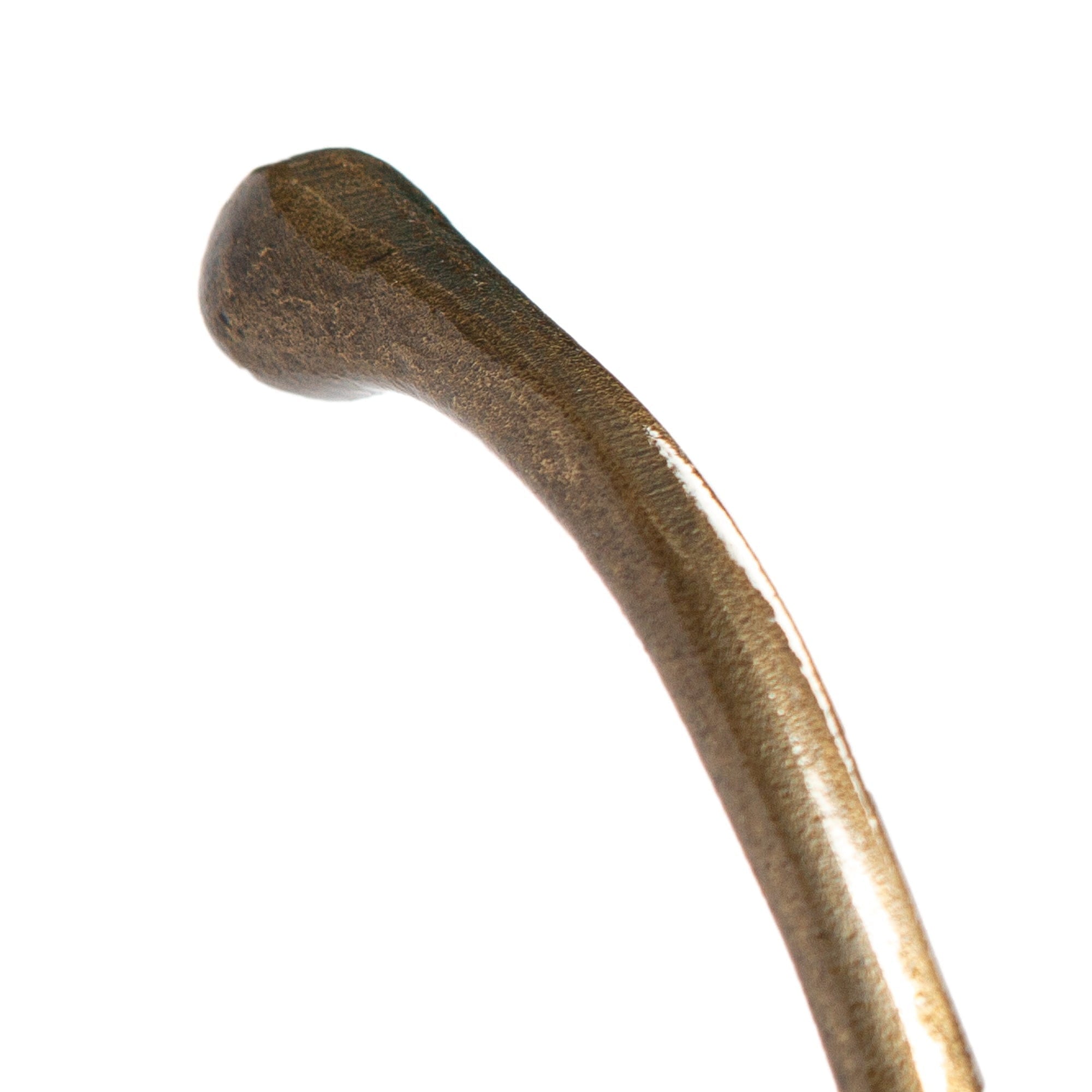 30mm x 140mm Brass Narrow Hat & Coat Hook