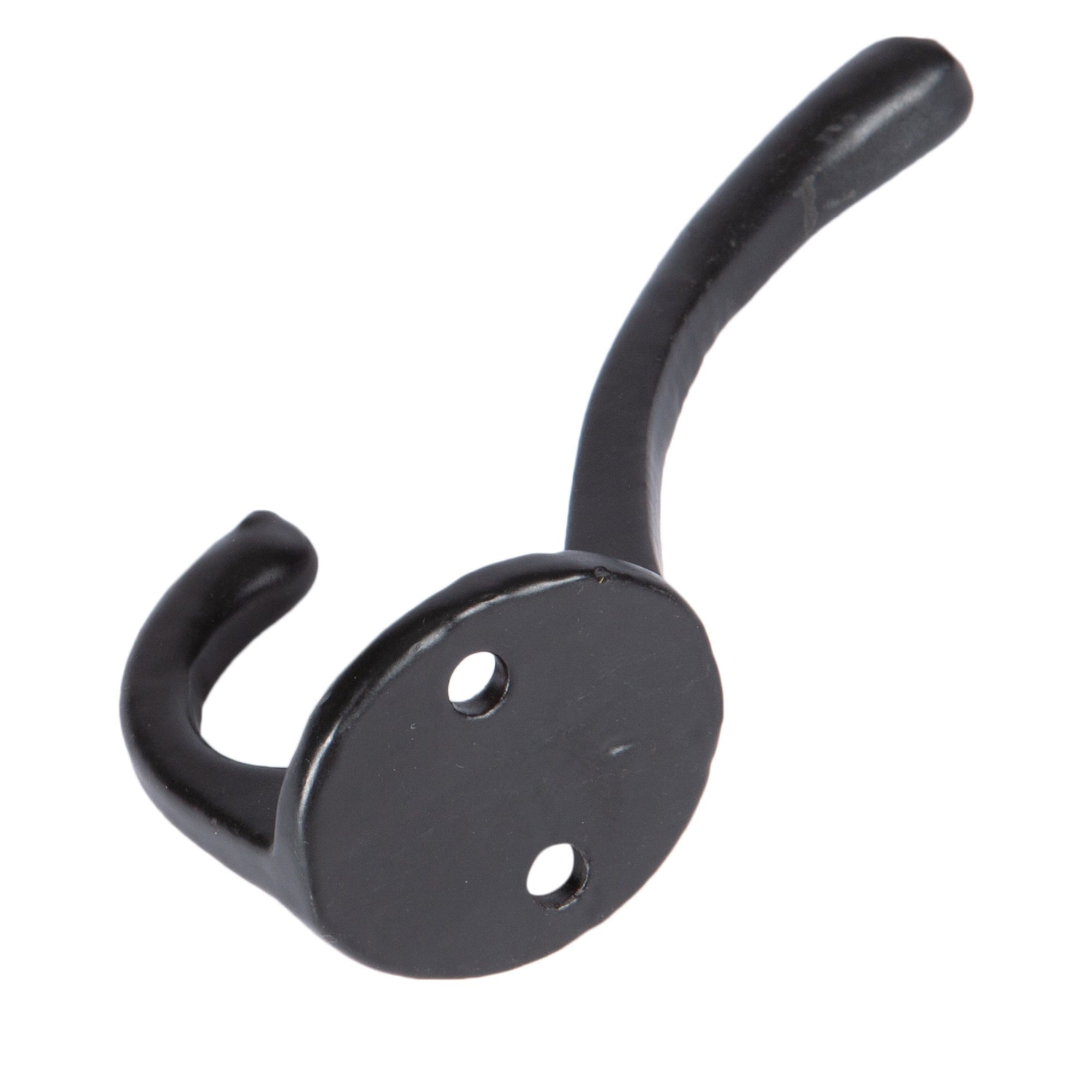 25mm x 80mm Black Hat & Coat Hook