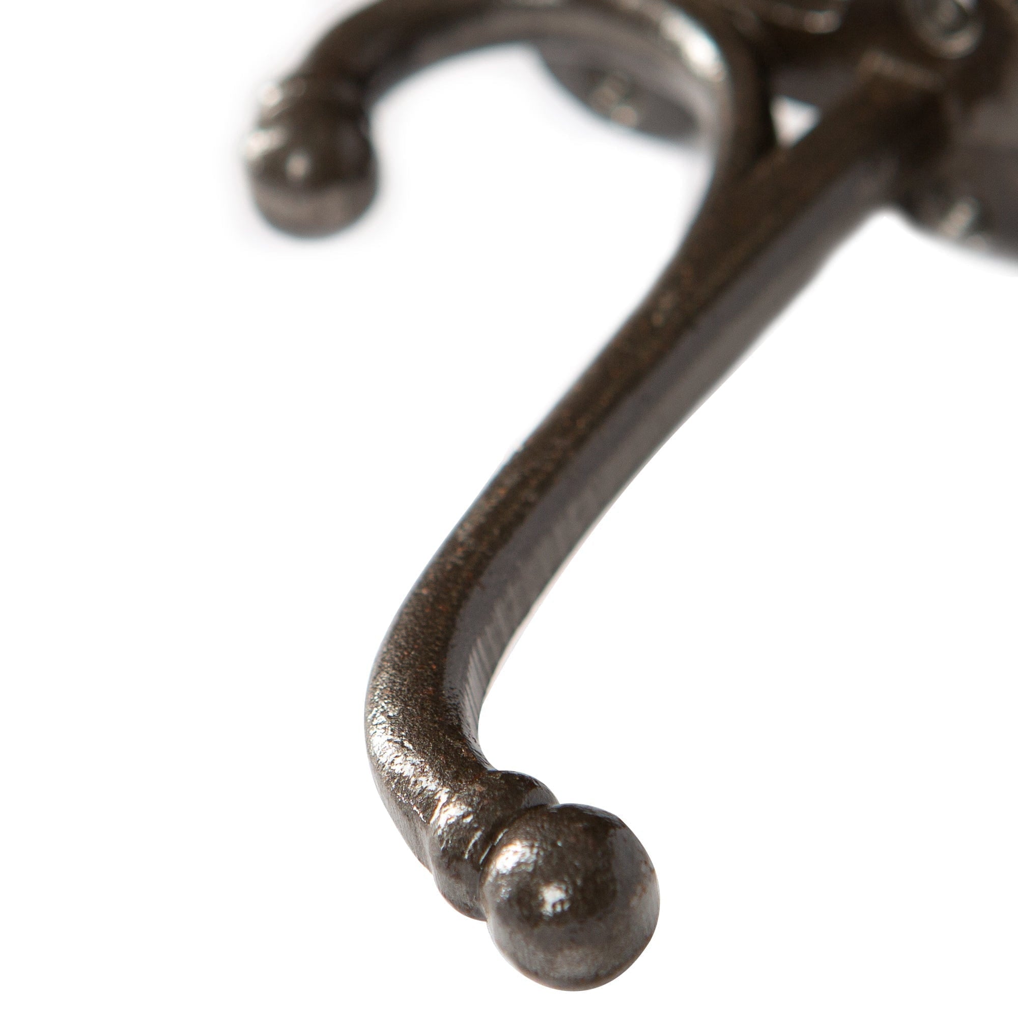 35mm x 85mm Flat Top Ball End Raw Hat & Coat Hook