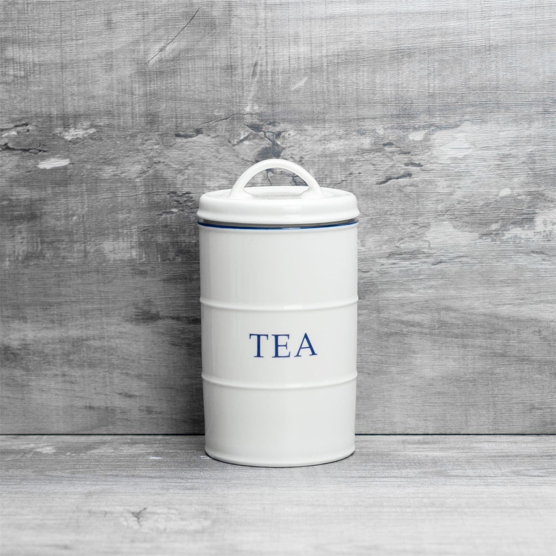 Farmhouse White Tea Canister