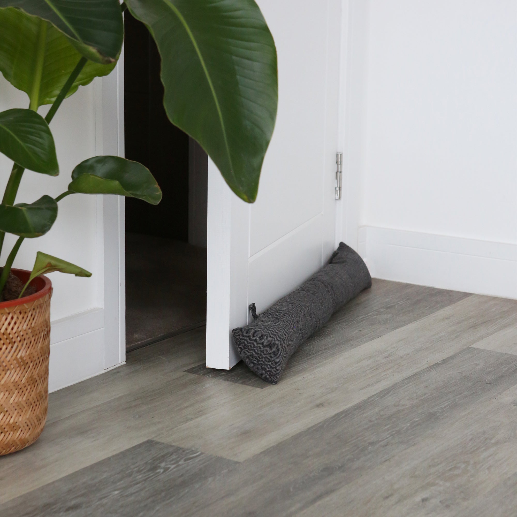 Herringbone Door Stop & Draught Excluder Set