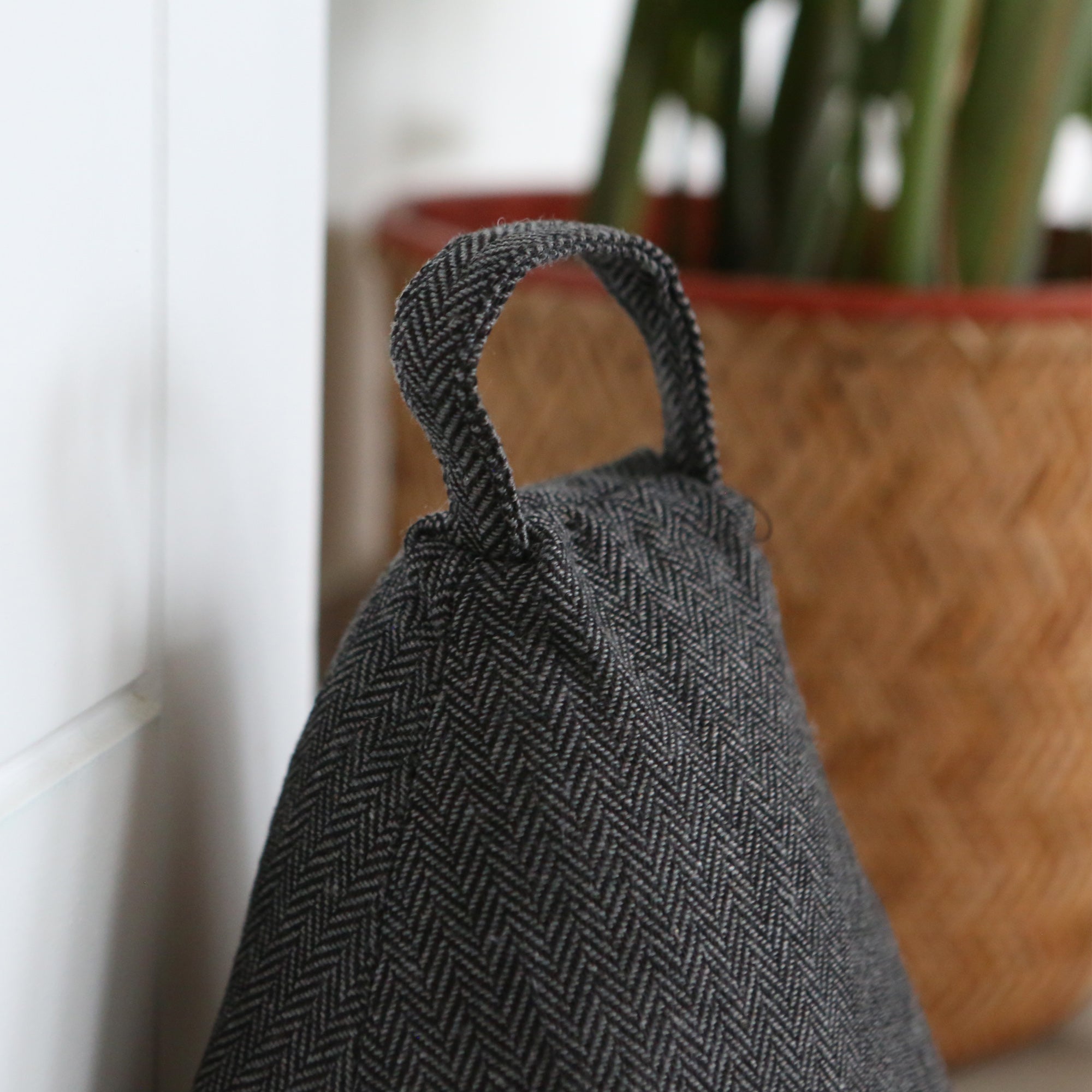 Herringbone Door Stop - Triangle