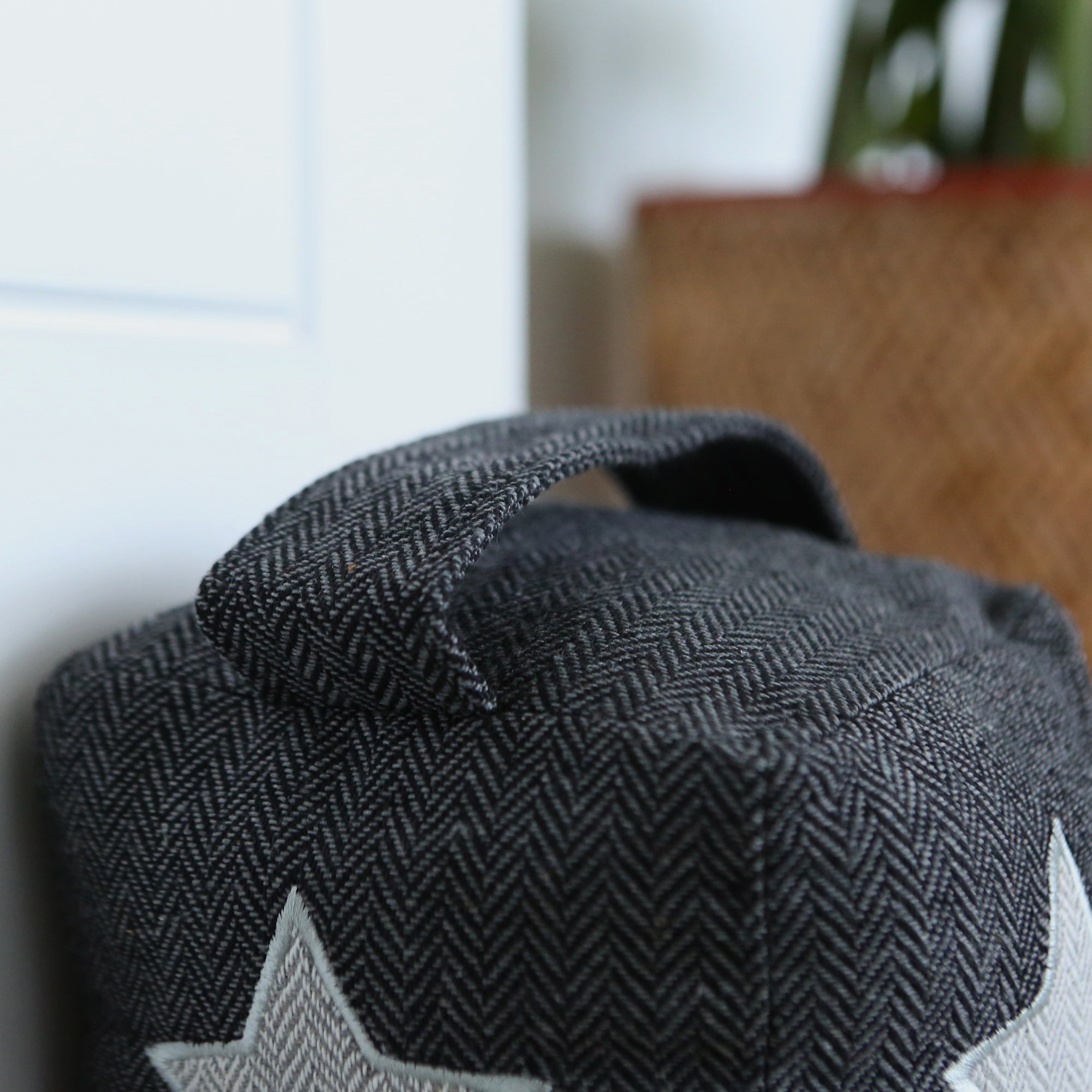 Star Herringbone Door Stop