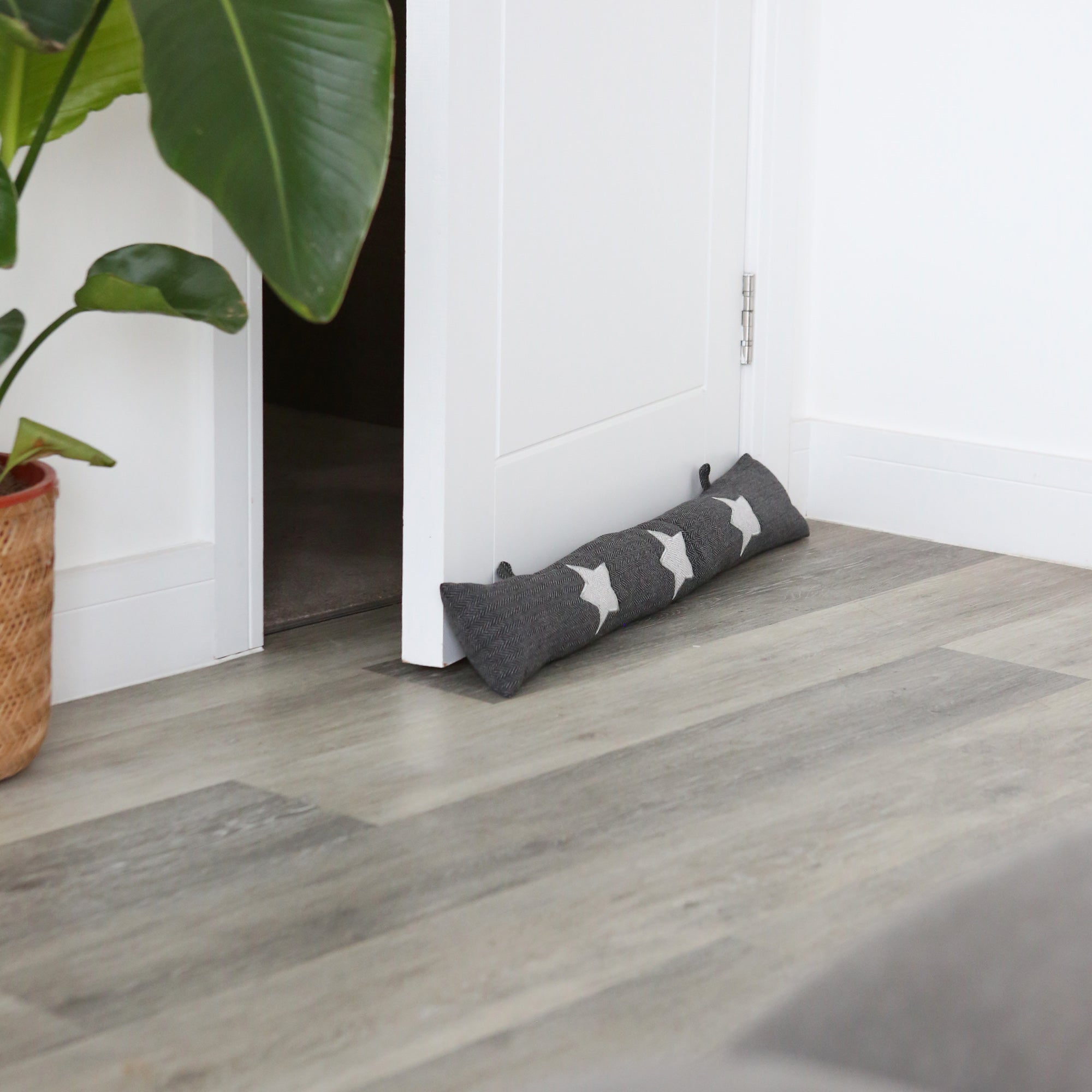 Star Herringbone Draught Excluder - 79cm