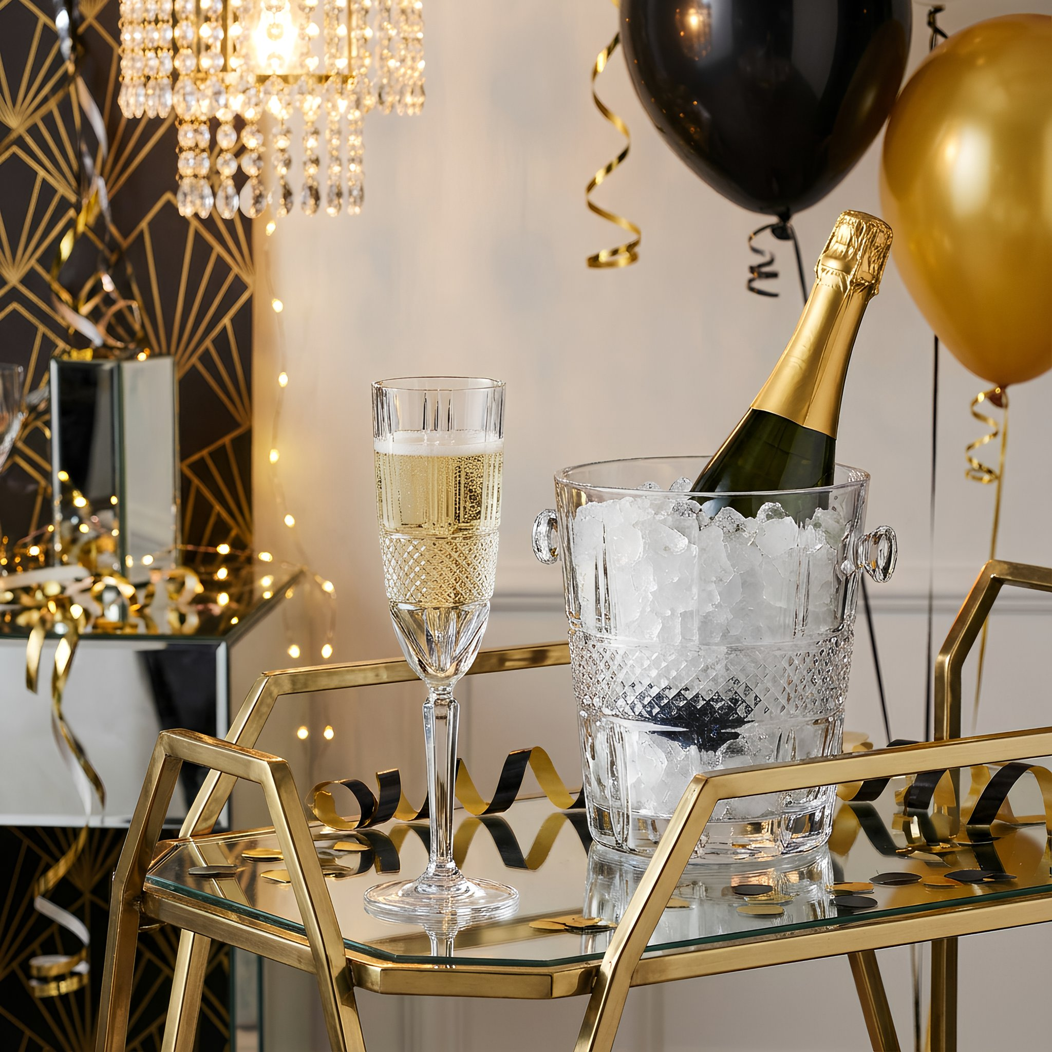 12pc Crystal Stemware Set