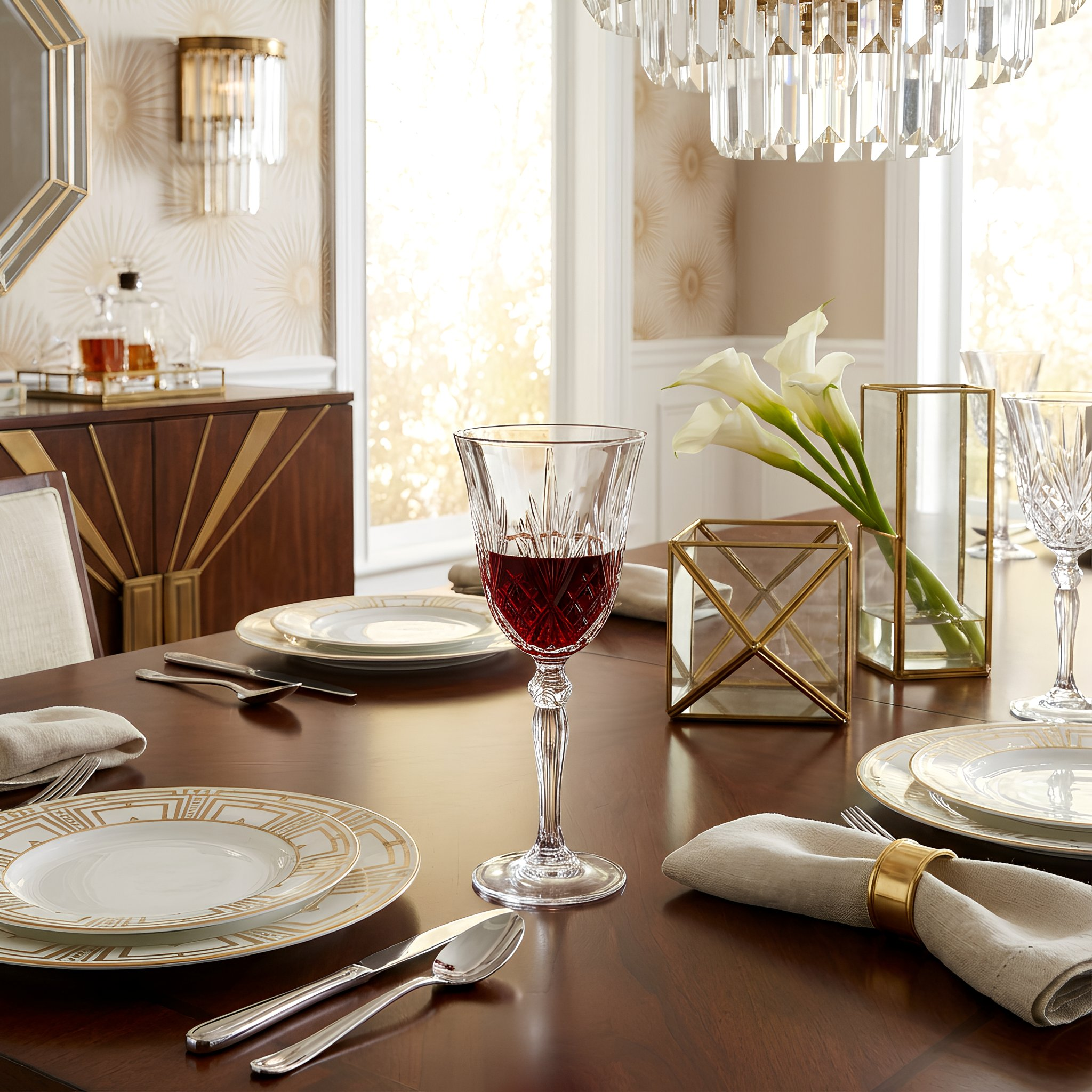 210ml Crystal White Wine Glasses - Pack of Six