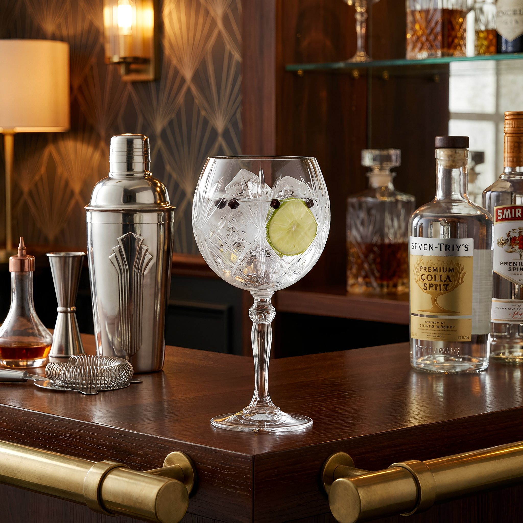 650ml Crystal Melodia Gin Glasses - Pack of 6