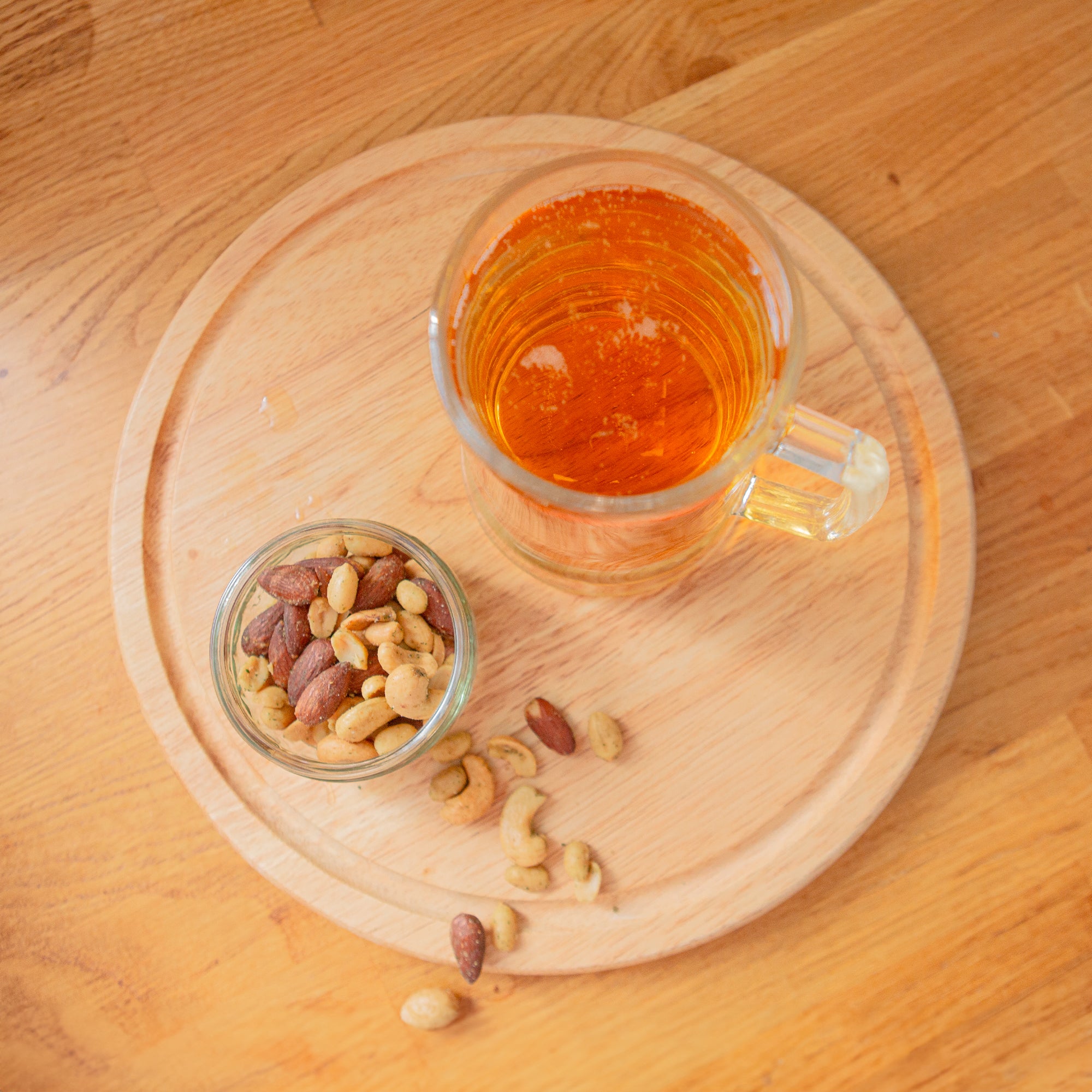 500ml Glass Beer Mugs - Pack of 2