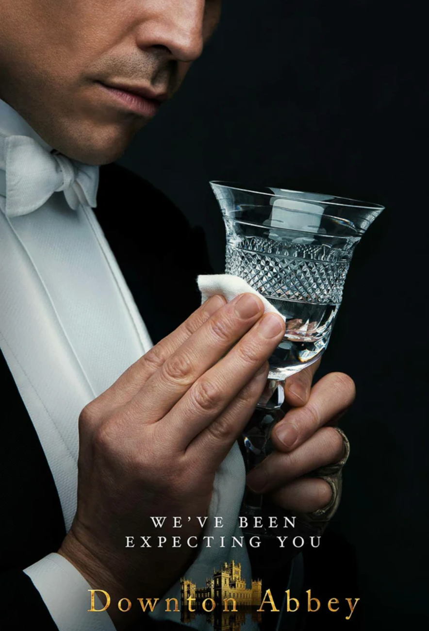 190ml Crystal Champagne Flutes - Pack of Six - Downton Abbey